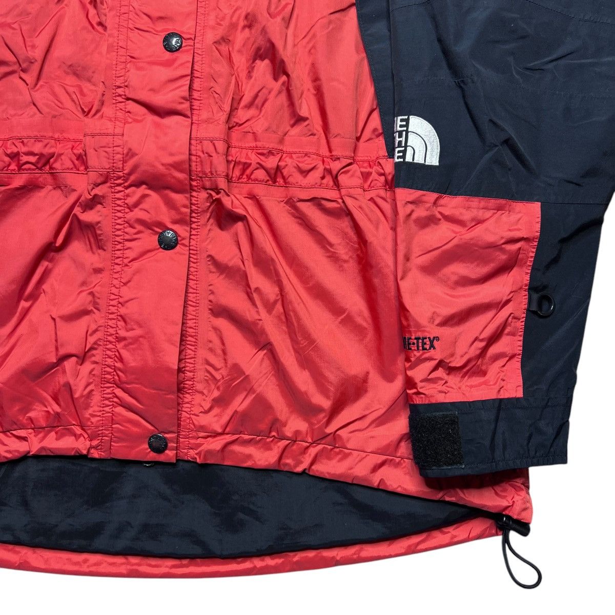 The North Face × Vintage Vtg 90s The North Face Mountain Parka Gore-Tex Orange Jacket Size L / US 10 / IT 46 - 19 Thumbnail