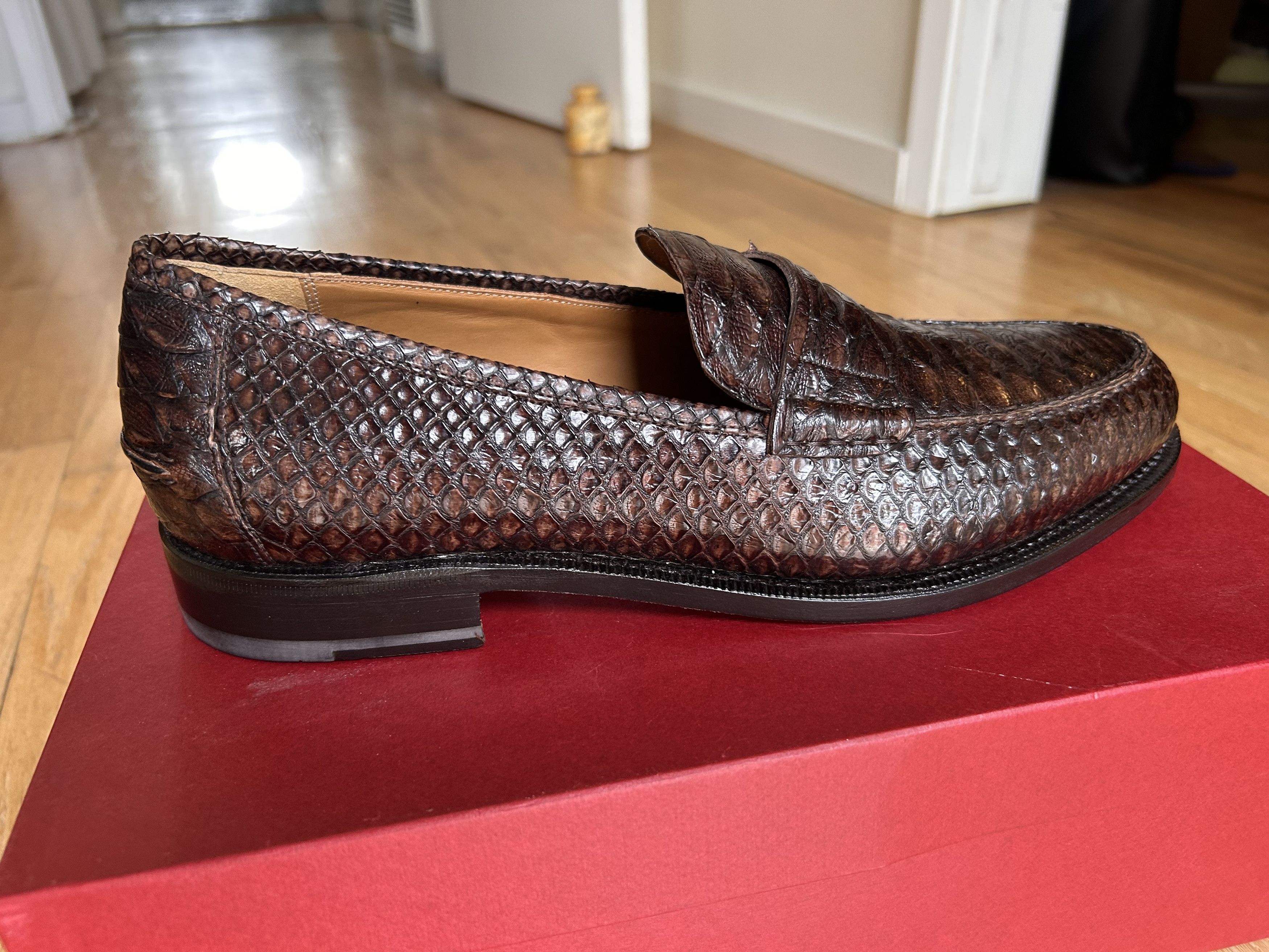 Salvatore Ferragamo Gerard Tramezza Size US 10 / EU 43 - 8 Thumbnail
