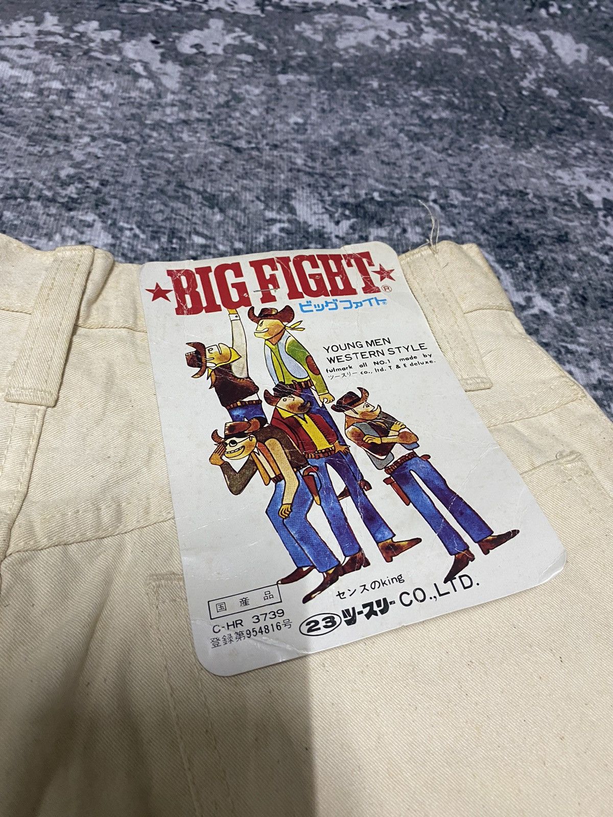 Vintage Vintage Big Fight Western Distressed Denim Jeans With Tag Size US 26 / EU 42 - 15 Thumbnail