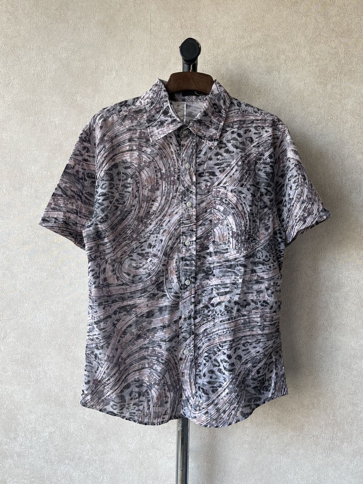 Just Cavalli 90s Archive Just Cavalli Leopard Button Up Shirt LGB Style Size US L / EU 52-54 / 3 - 1 Thumbnail