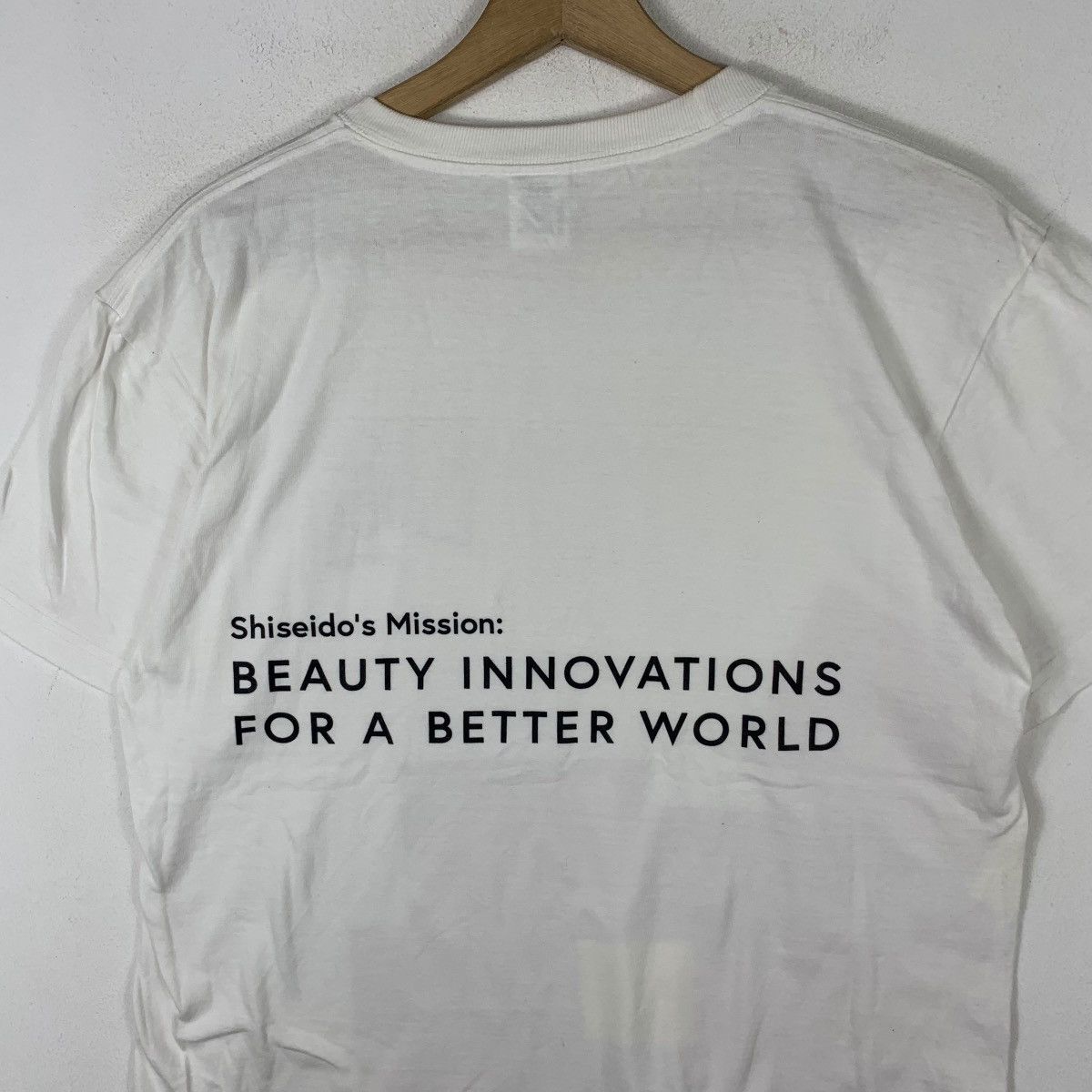 Vintage SHISEIDO JAPAN SKINCARE 150th Anniversary Tee Shirt Top Size M / US 6-8 / IT 42-44 - 6 Thumbnail