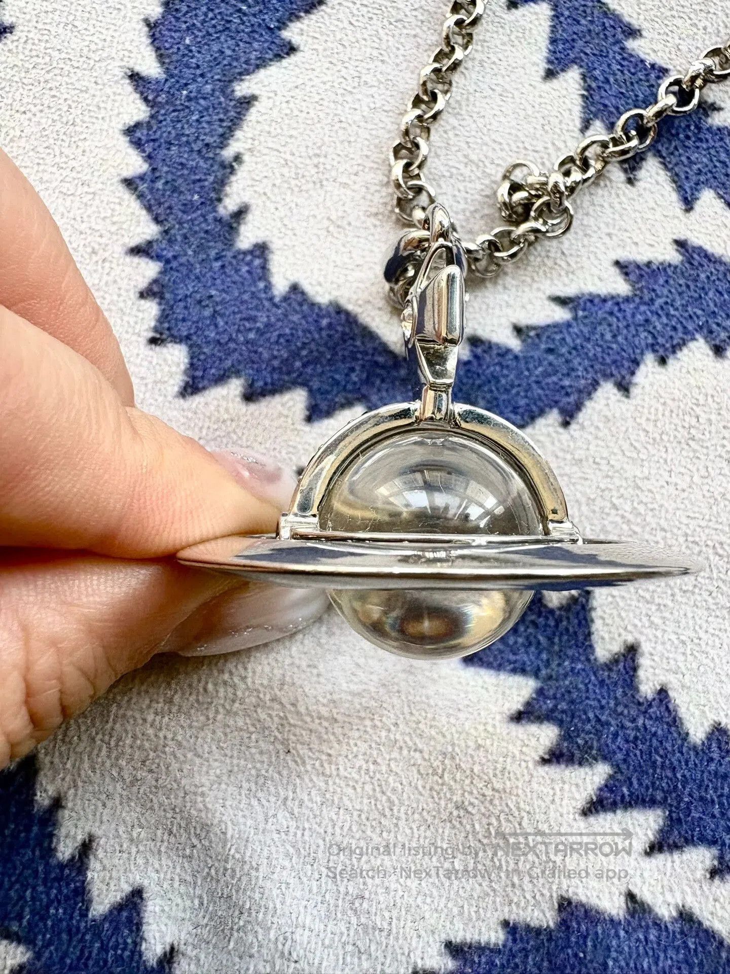 Vivienne Westwood Vivienne Westwood Vintage Silver Orb Necklace. Size ONE SIZE - 6 Thumbnail