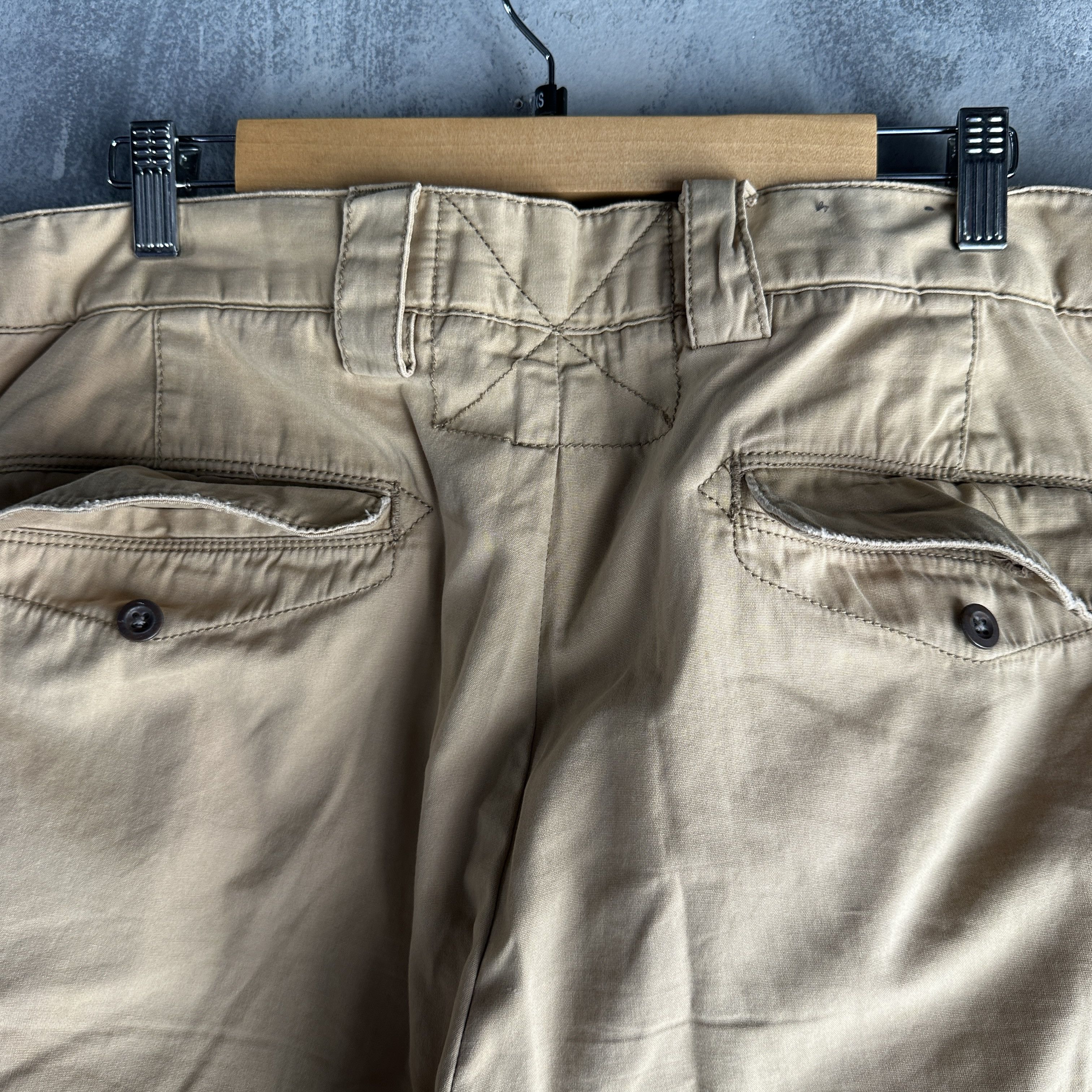 Polo Ralph Lauren Vtg Polo Ralph Lauren Cargo Shorts Side Tabs Military Size US 40 / EU 56 - 5 Thumbnail