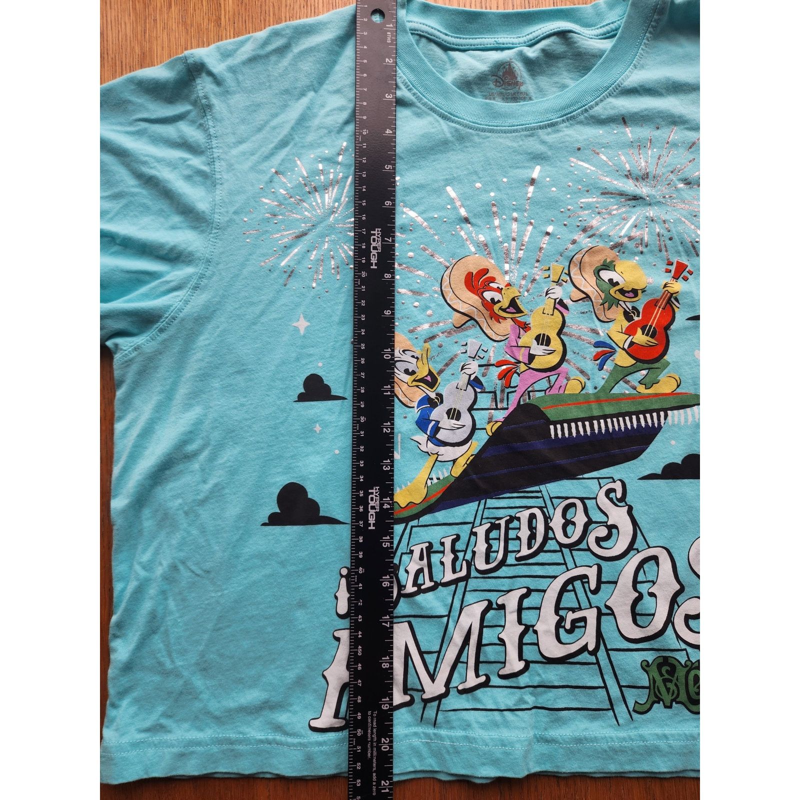 Disney 2004 Disney Epcot Three Caballeros Saludos Amigos Shirt L Size L / US 10 / IT 46 - 6 Thumbnail