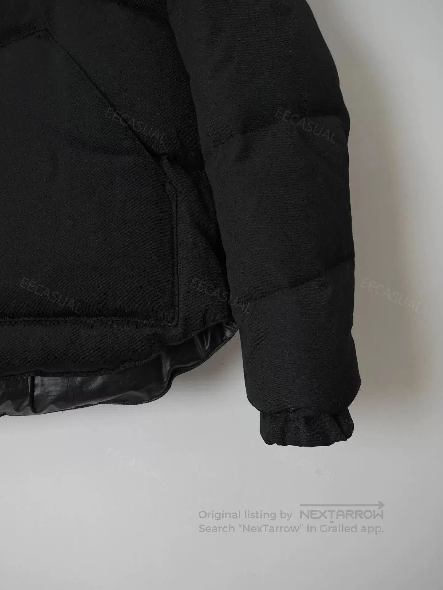 Yohji Yamamoto Yohji Yamamoto Black Wool Down Jacket. Size US M / EU 48-50 / 2 - 9 Thumbnail