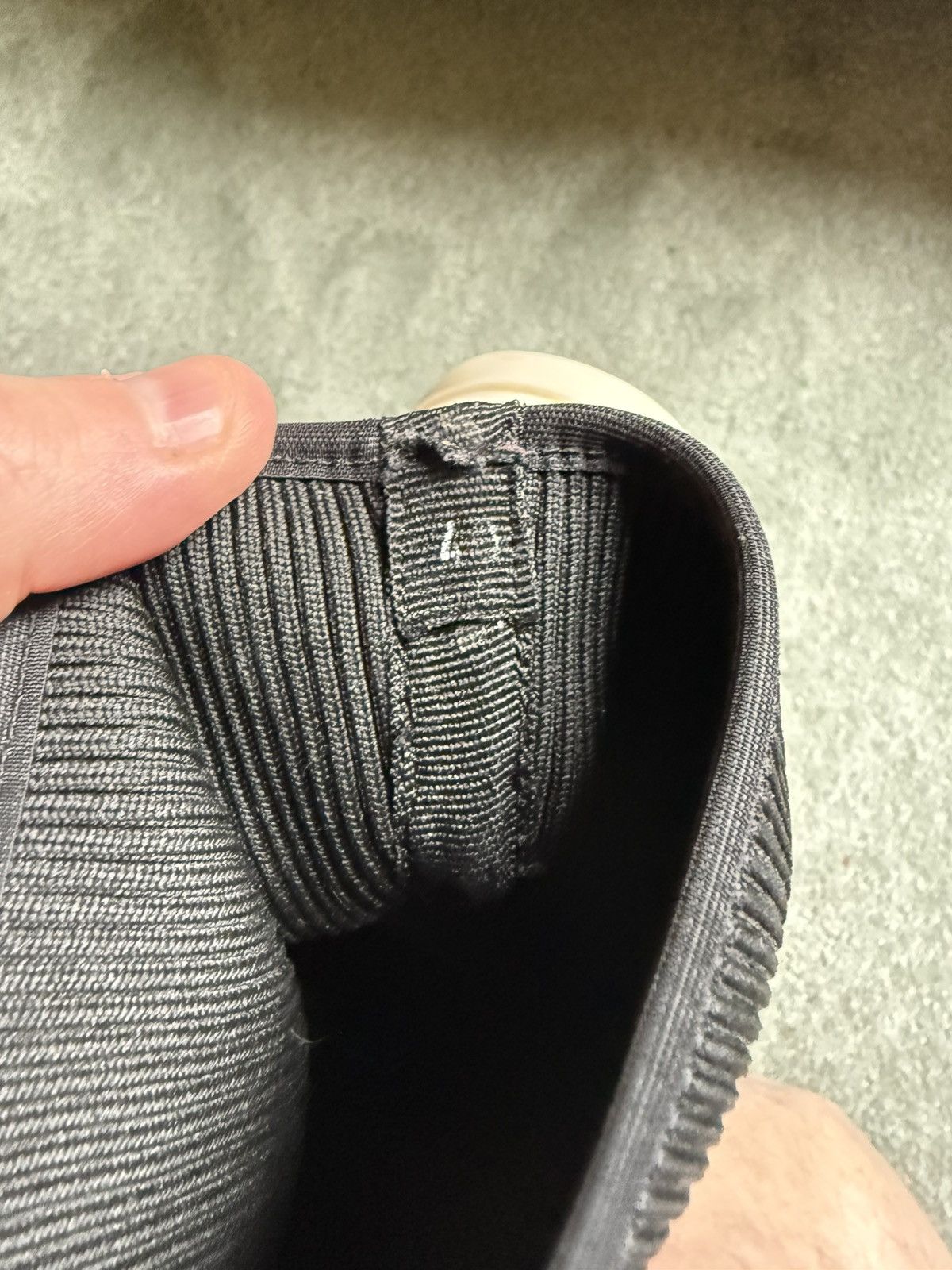 Rick Owens Drkshdw Rick Owens DRKSHDW SOCK Ramones Size US 7 / EU 40 - 13 Thumbnail