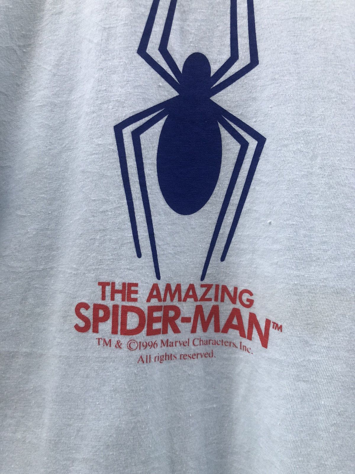 Marvel Comics Vintage 90s The Amazing Spiderman Promo Tshirt Size US M / EU 48-50 / 2 - 5 Thumbnail