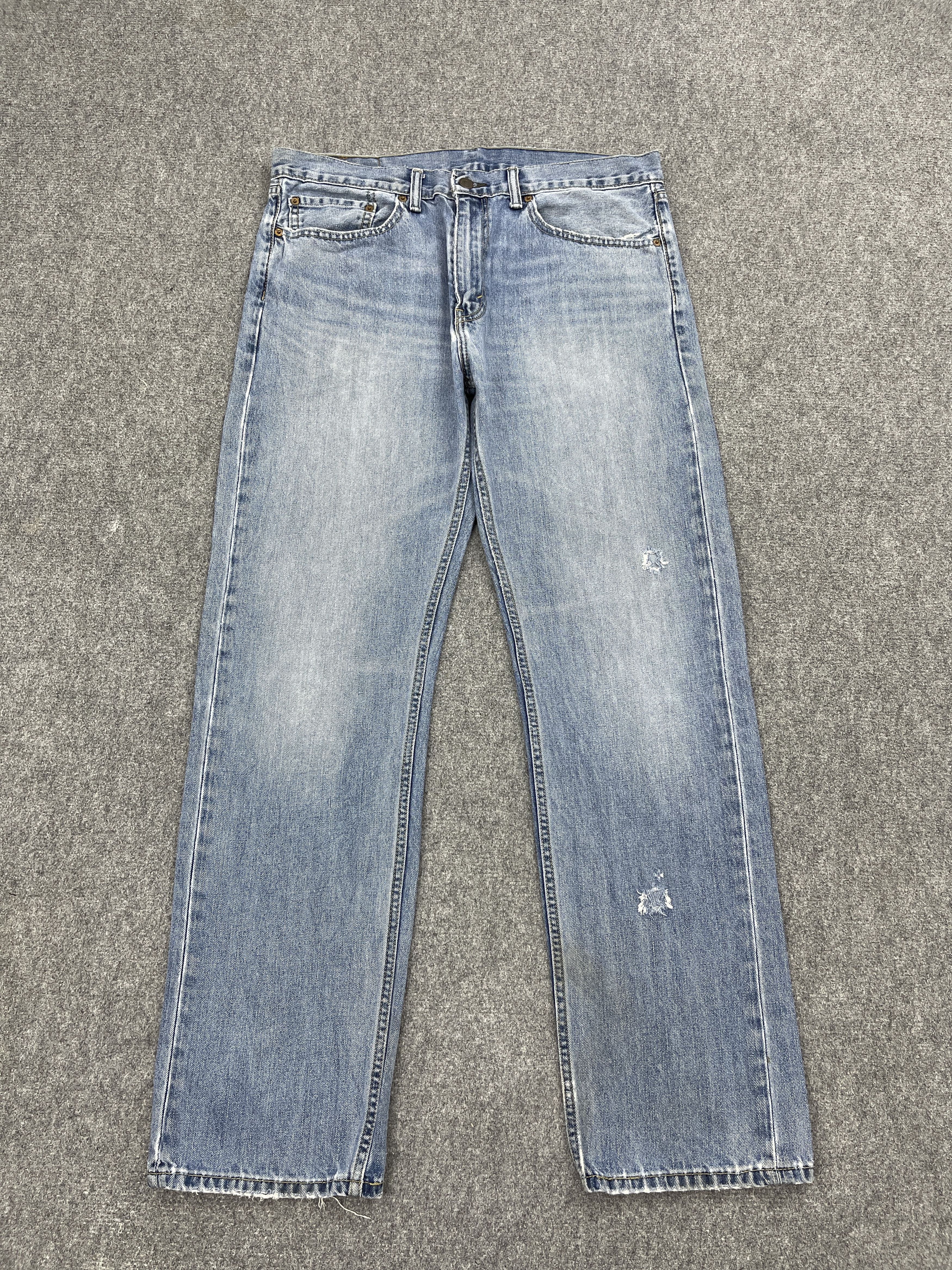 Levi's Vintage Levis 505 Faded Blue Jeans DP2561 Size US 34 / EU 50 - 1 Thumbnail
