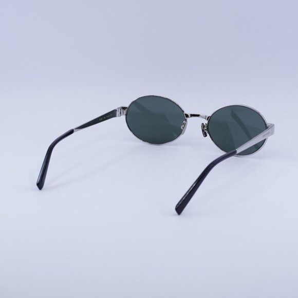 Saint Laurent Paris 🕶️ New Saint Laurent SL692 002 Sunglasses - Shiny Silver Size ONE SIZE - 11 Thumbnail