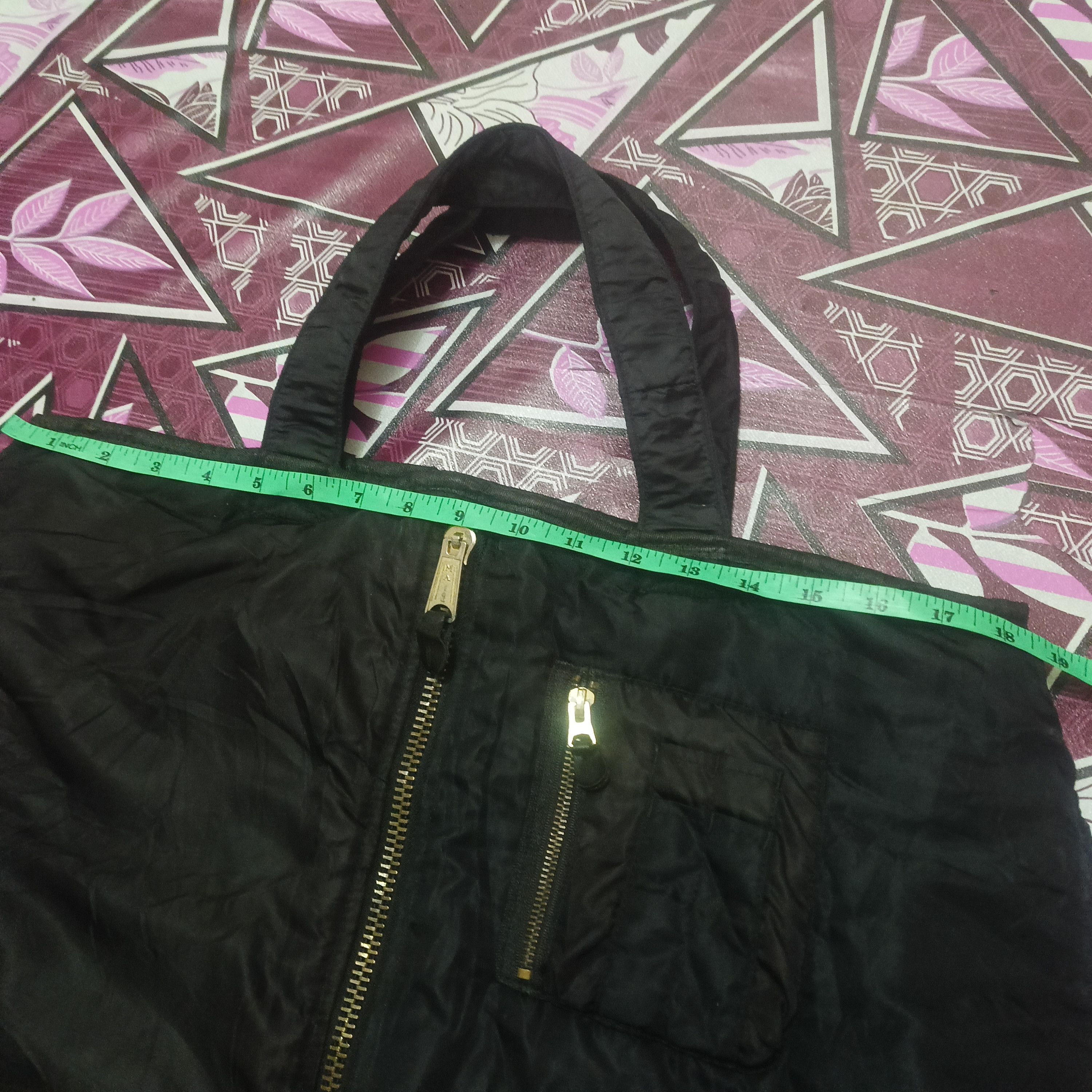 Vintage Rare!!! MA 1 tote bag custom modifications from jacket Size ONE SIZE - 18 Thumbnail