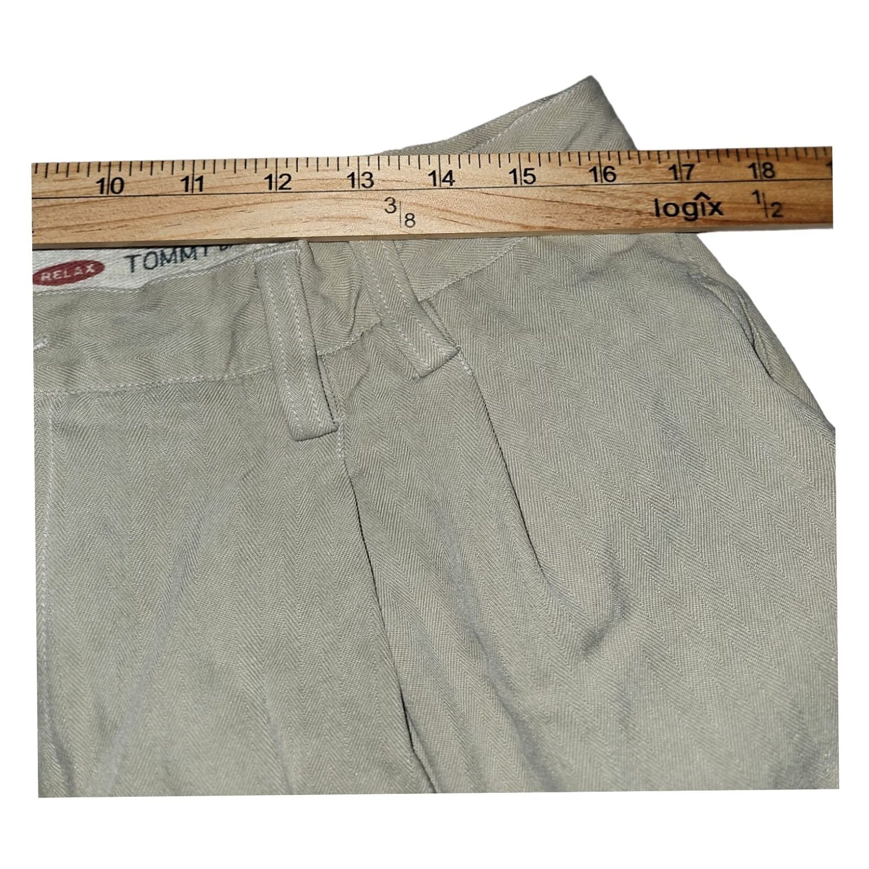 Tommy Bahama VINTAGE Tommy Bahama Silk Chino Pants Mens 38 Pleated Khaki Slash Pockets Casual Size US 38 / EU 54 - 3 Thumbnail