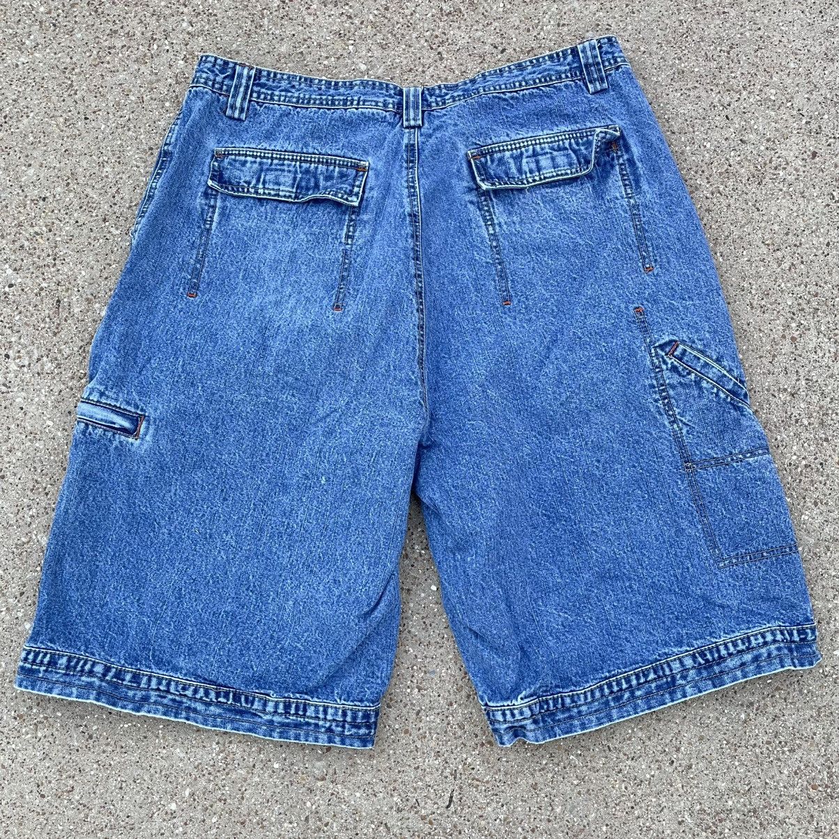 Other Vintage No Boundaries Baggy Denim Shorts Jorts Skate Mens 36 Size US 36 / EU 52 - 2 Thumbnail