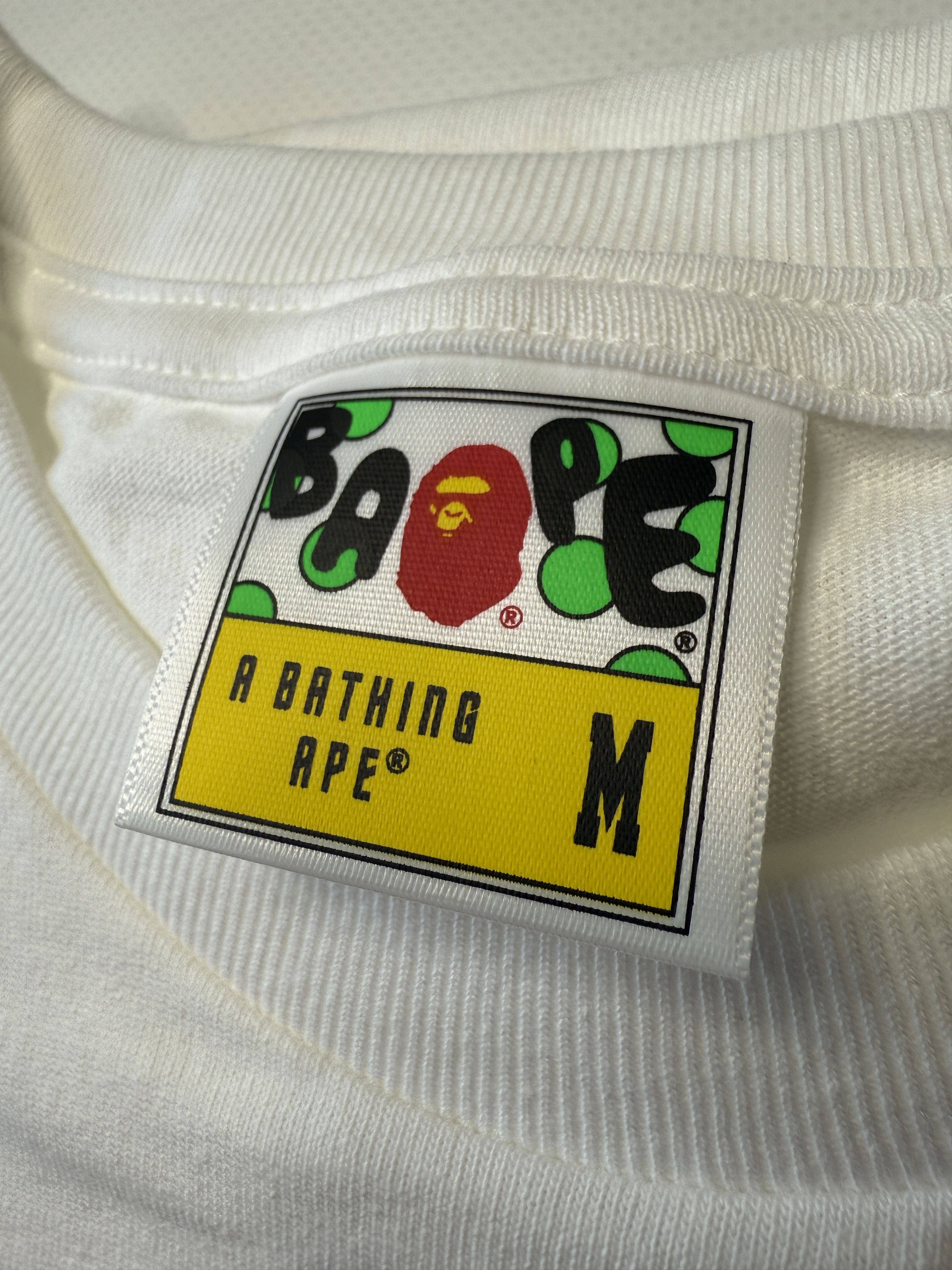 Bape BAPE EMBROIDERY STYLE SOUVENIR LOGO TEE (2025) Size US M / EU 48-50 / 2 - 7 Thumbnail