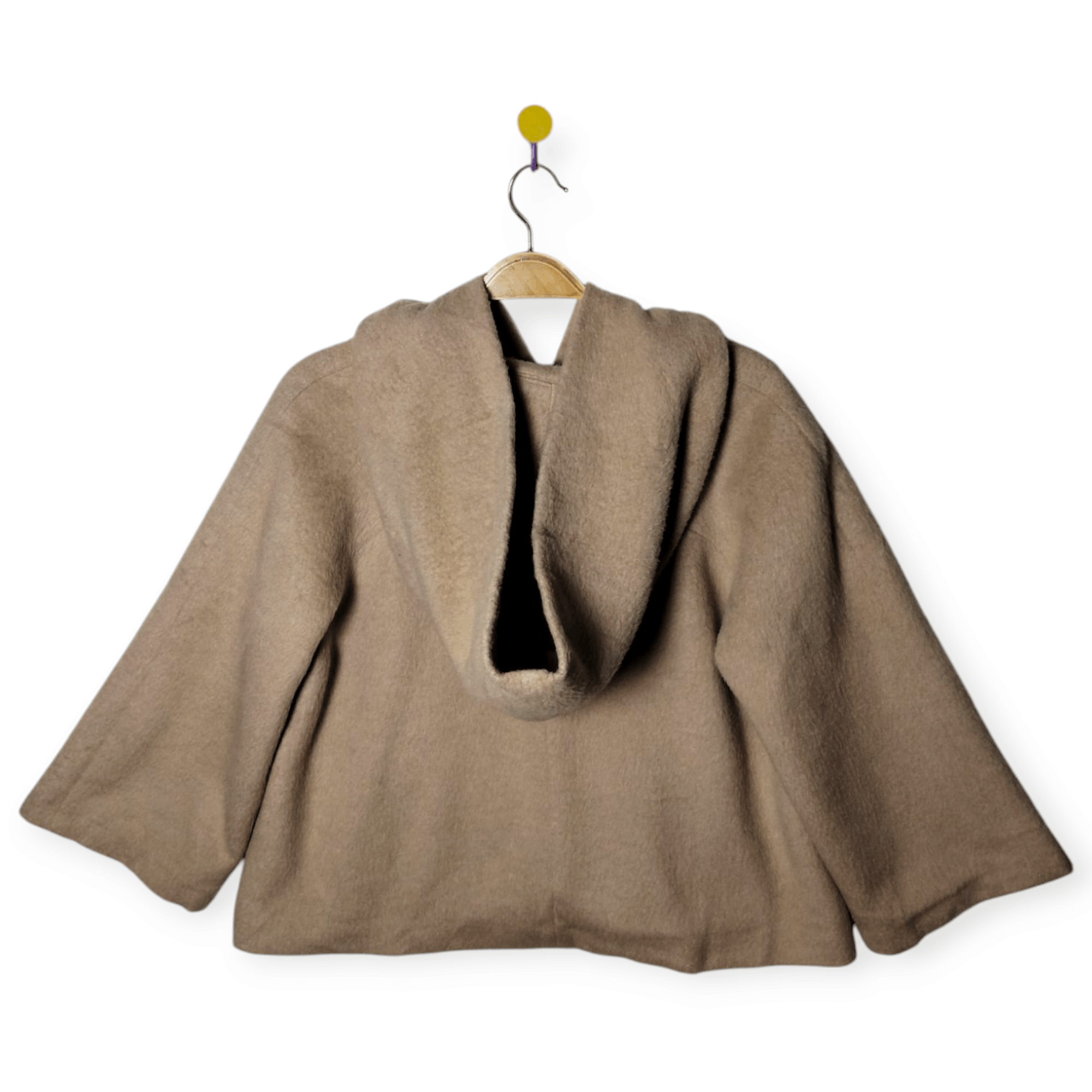 Issey Miyake Ne-net Issey Miyake Wool Cropped Hoodie Jacket - 0017 Size US M / EU 48-50 / 2 - 4 Thumbnail