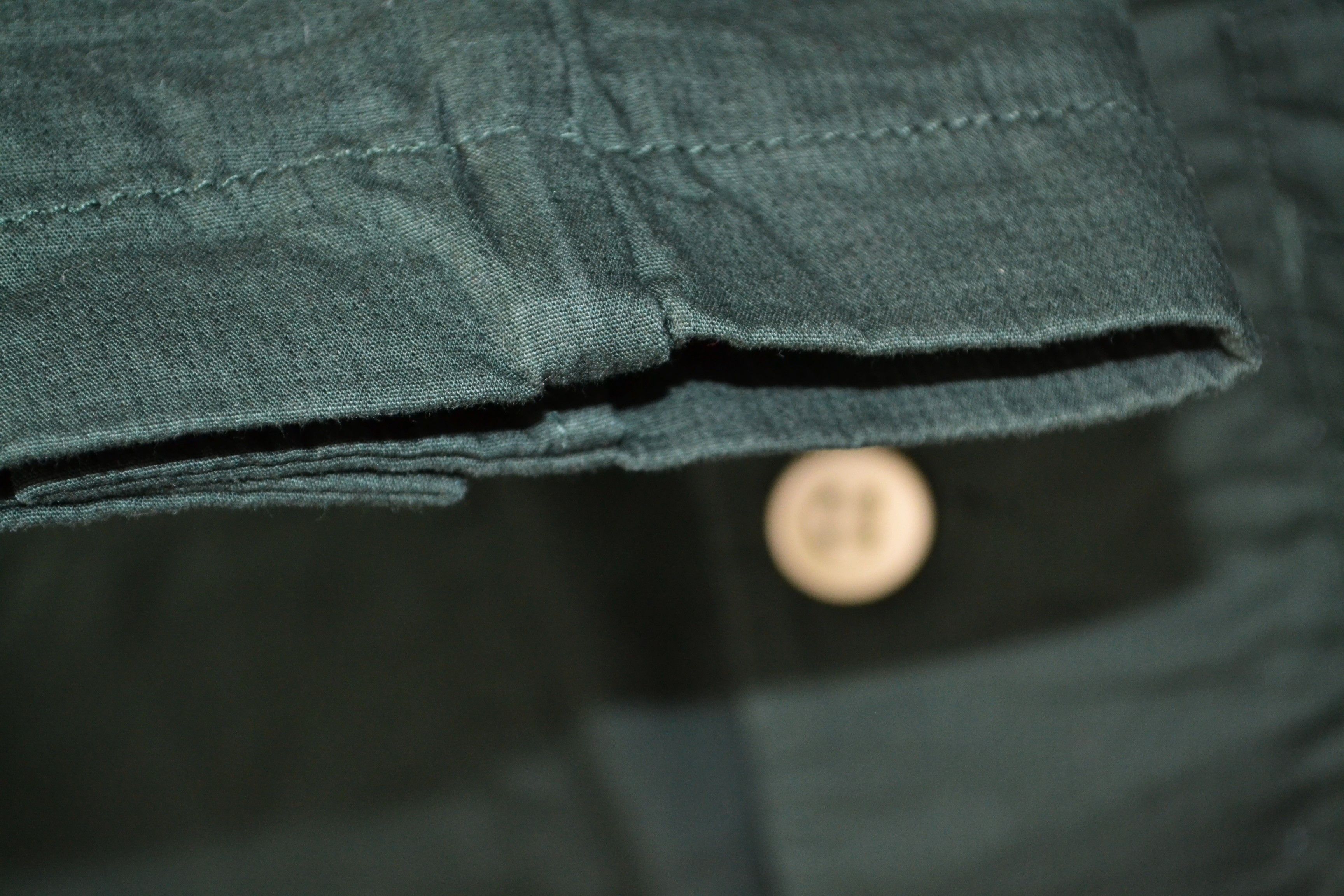 Japanese Brand Creep by Hiroshi Awai Military Jacket Green Mens M Blazer Size US M / EU 48-50 / 2 - 5 Thumbnail