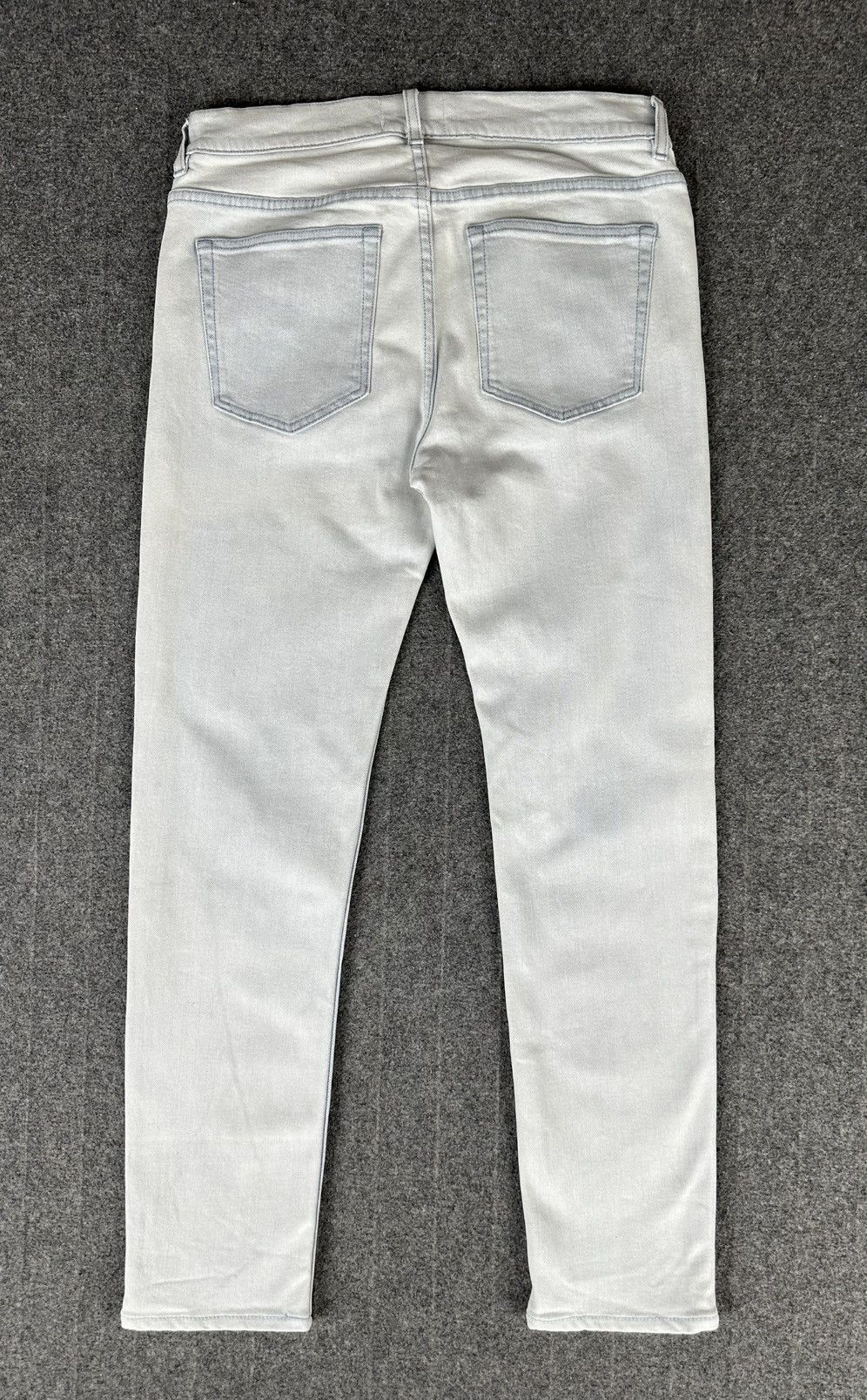 Acne Studios Acne Studios - Ace Bleached Denim Jeans - Slim Fit Size US 32 / EU 48 - 2 Thumbnail