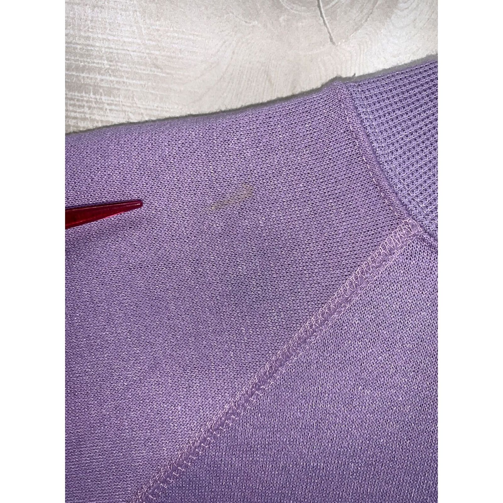 Vintage VINTAGE Track & Court Purple Sweatshirt Womens Size S NWT 1990s ج Size S / US 4 / IT 40 - 6 Thumbnail
