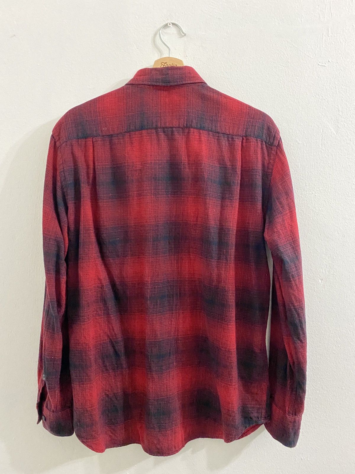 Flannel × Japanese Brand Uniqlo Shadow Flannel Size US L / EU 52-54 / 3 - 3 Thumbnail