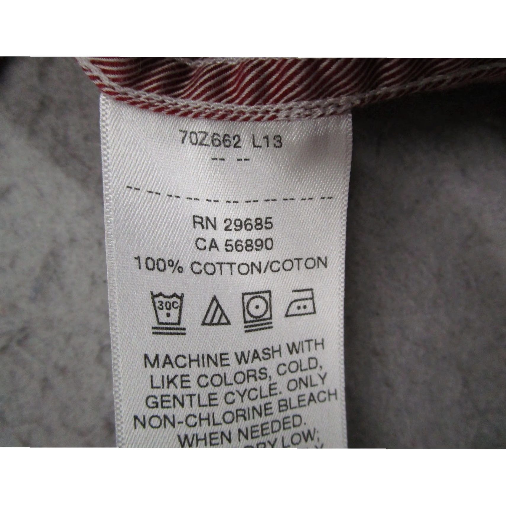 Pendleton VINTAGE Pendleton Bridgeport Mens XXL Red White Micro Stripe Cotton Button Down Shirt Size US XXL / EU 58 / 5 - 4 Thumbnail
