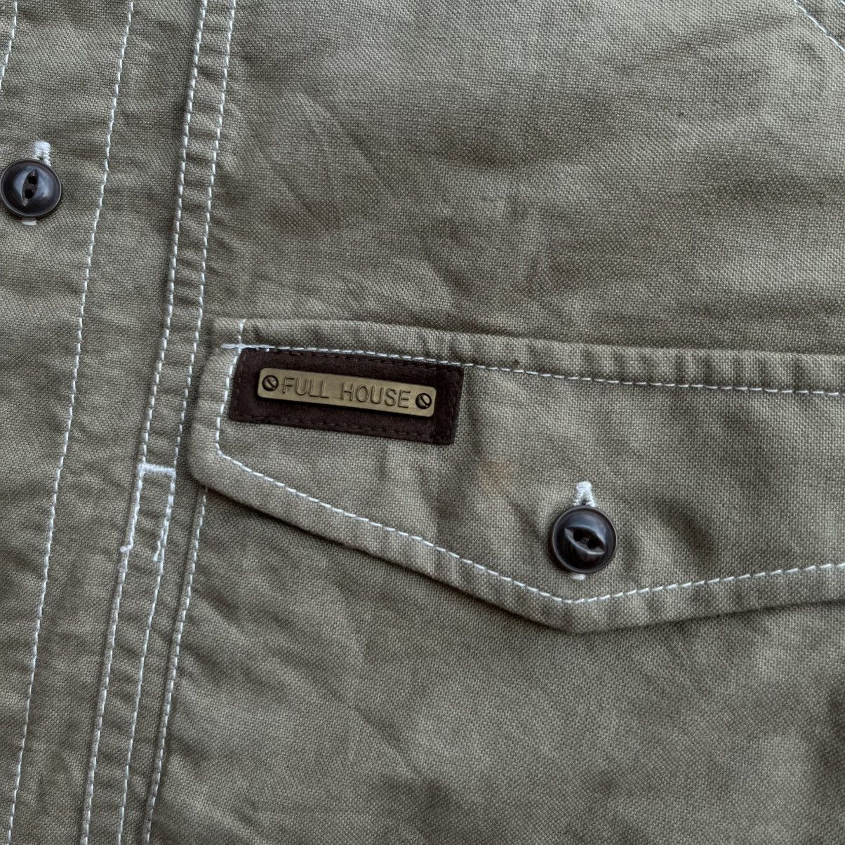Japanese Brand FULL HOUSE UTILITY GLOBAL TRAVEL MOMIJI COLLECTION VINTAGE Size US L / EU 52-54 / 3 - 4 Thumbnail