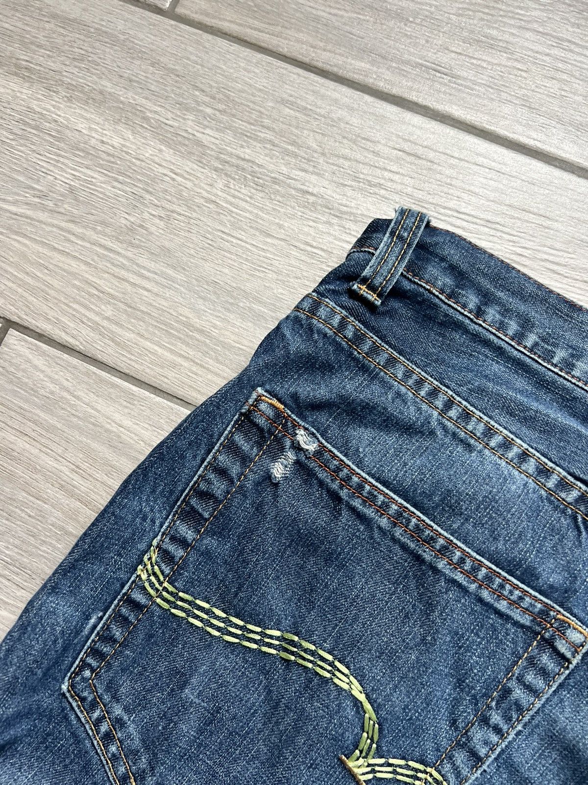 Ed Hardy Vintage Style Ed Hardy Jeans Pants Y2K Avangarde Size US 34 / EU 50 - 10 Thumbnail