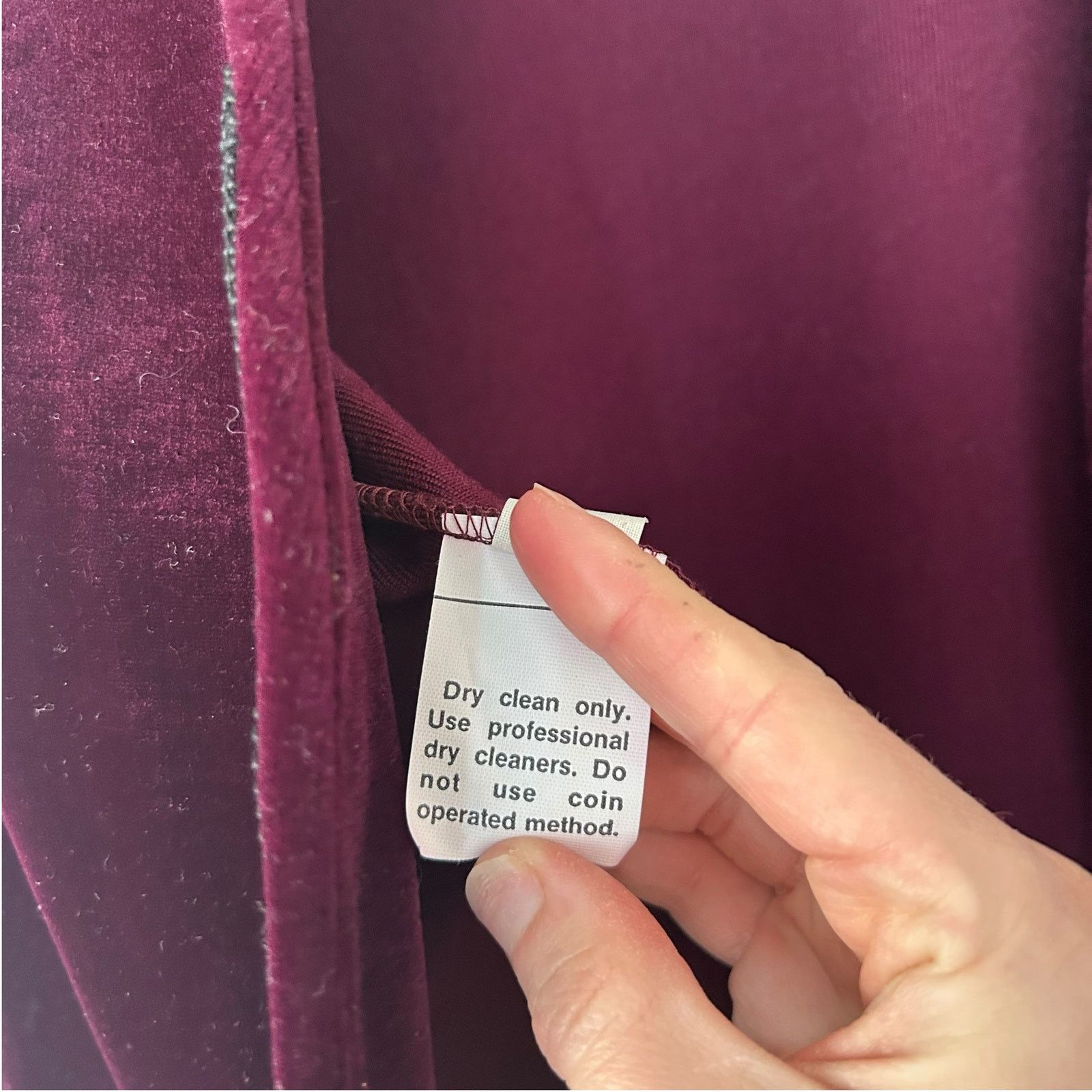 Vintage Vintage Choice by Butte Maroon Velvet Blazer Sz S Size S / US 4 / IT 40 - 5 Thumbnail