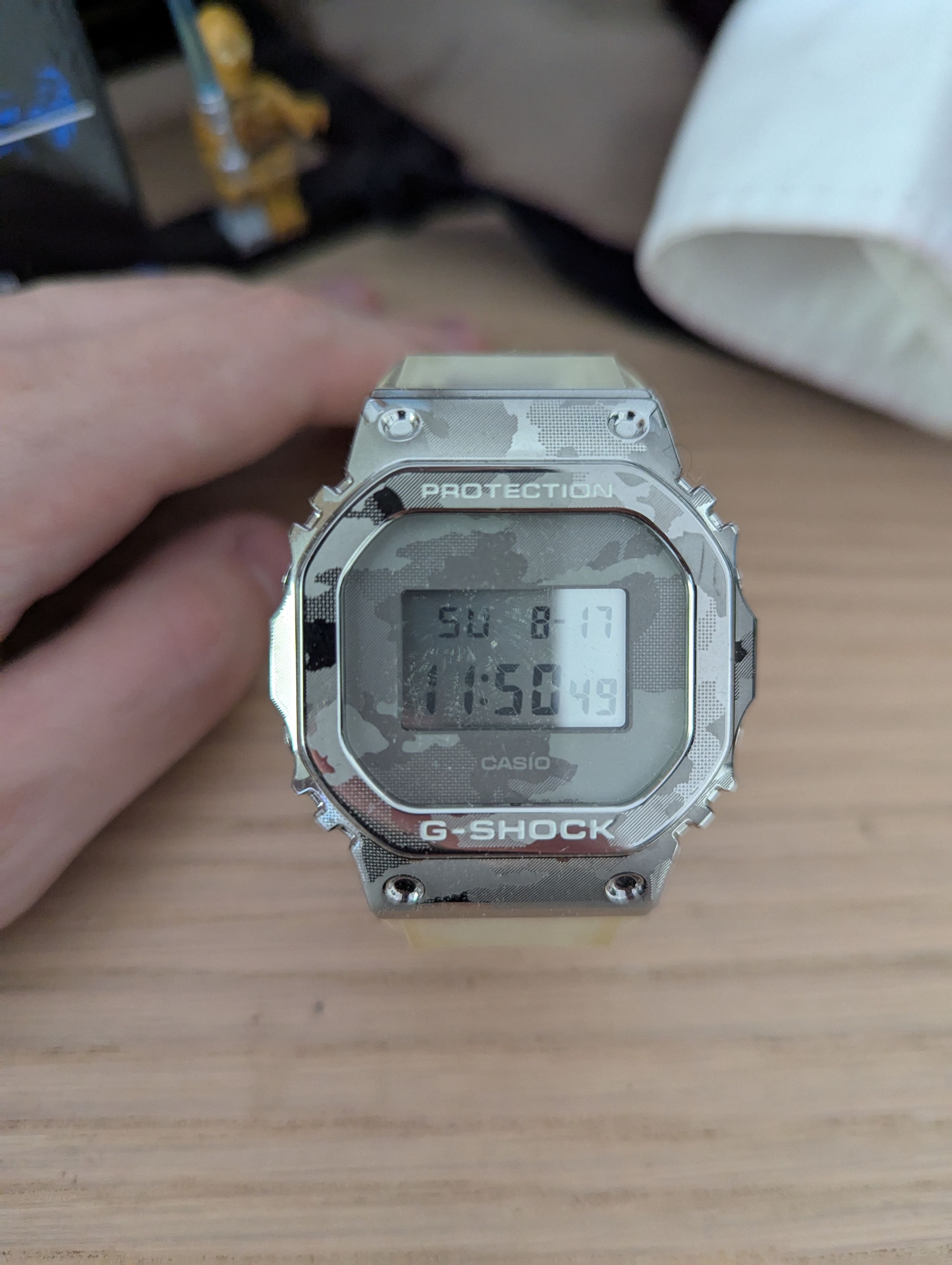 G Shock Casio G Shock Clear Camo Digital Watch Size ONE SIZE - 2 Thumbnail