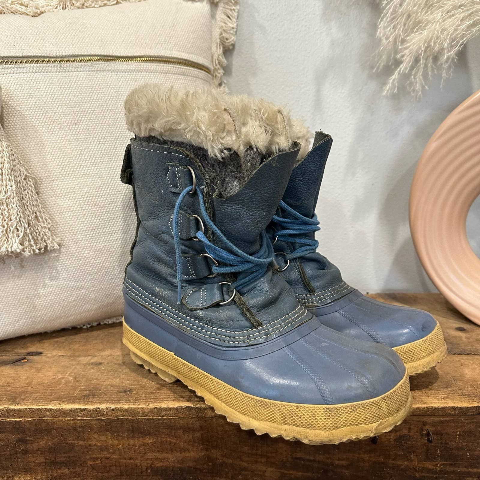 Sorel Vintage Sorel Kaufman Manitou Insulated Boots Women s Size 9 Grailed