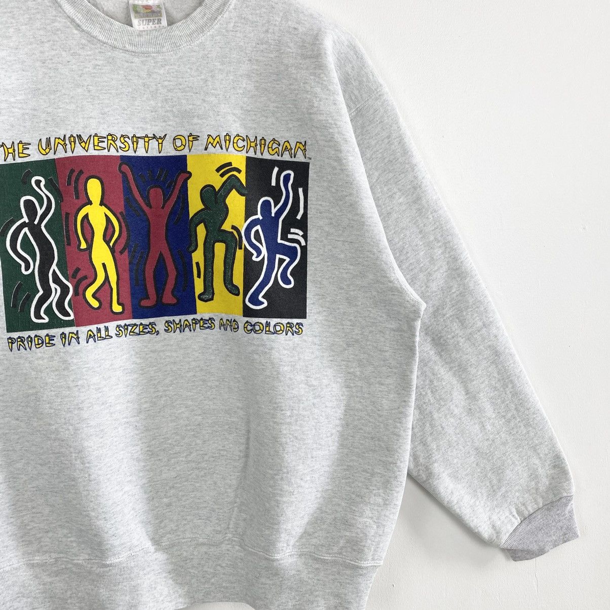 Keith Haring Vintage 90s Keith Haring Crewneck Sweatshirt Size US L / EU 52-54 / 3 - 4 Thumbnail