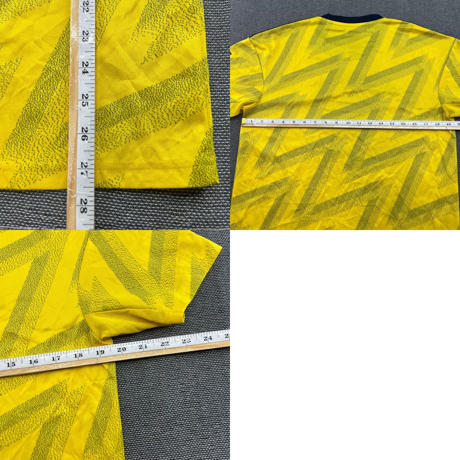 Adidas Arsenal Away Football Jersey Mens M Adidas Shirt Adult Yellow 2019 2020 Sports Football Moisture Wicking Quick Dry Shirt Size US M / EU 48-50 / 2 - 9 Thumbnail