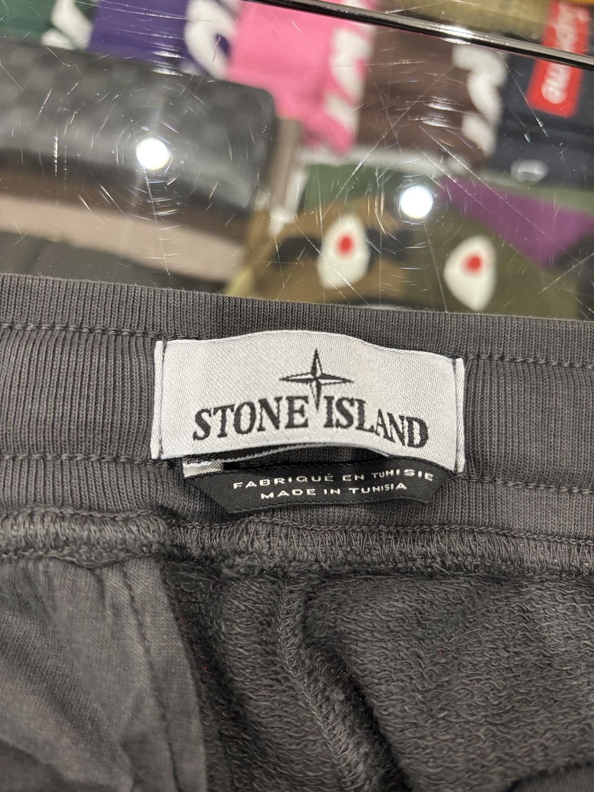 Stone Island Stone Island Cotton Fleece Cargo Bermuda Shorts Charcoal Size US 30 / EU 46 - 4 Thumbnail
