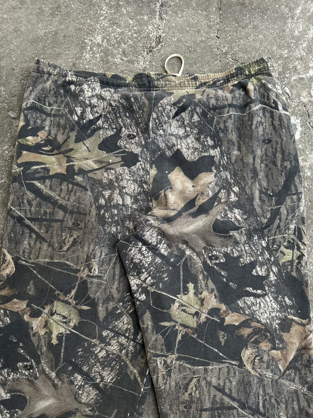 Carhartt × Wrangler (36-40x32) Crazy Vintage Distressed Faded Camo Baggy Pants Size US 36 / EU 52 - 12 Thumbnail