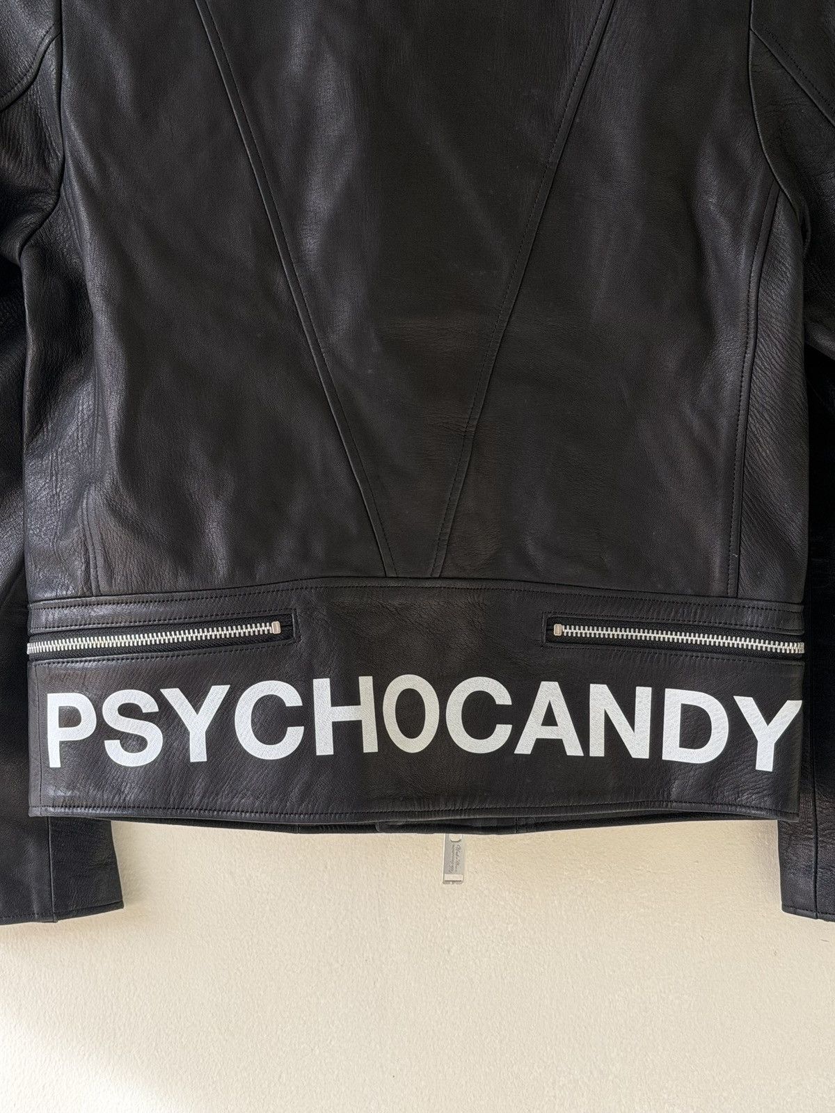 Undercover Undercover 14ss Psychocandy Black Leather Biker Jacket Size US S / EU 44-46 / 1 - 9 Thumbnail