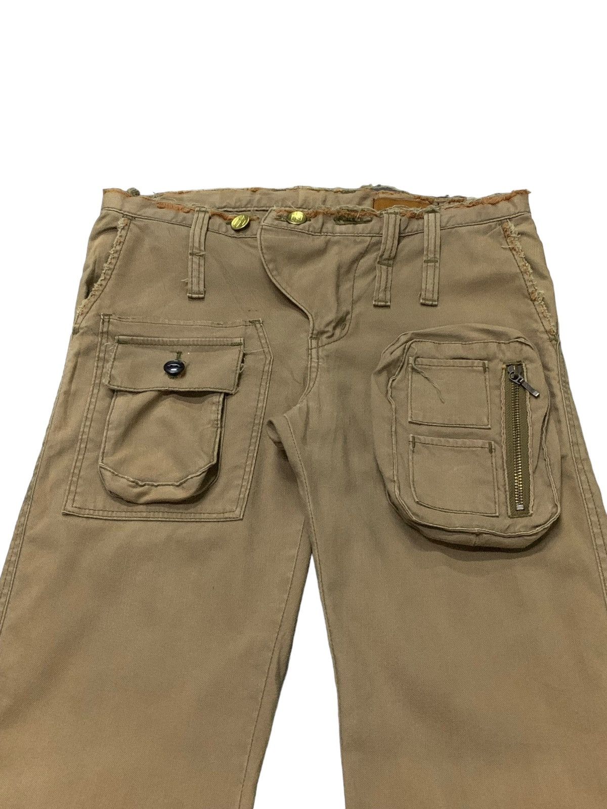 Edwin × Junya Watanabe LGB Style Edwin E Function Flared Multi Pocket Cargo Pants Size US 30 / EU 46 - 8 Thumbnail