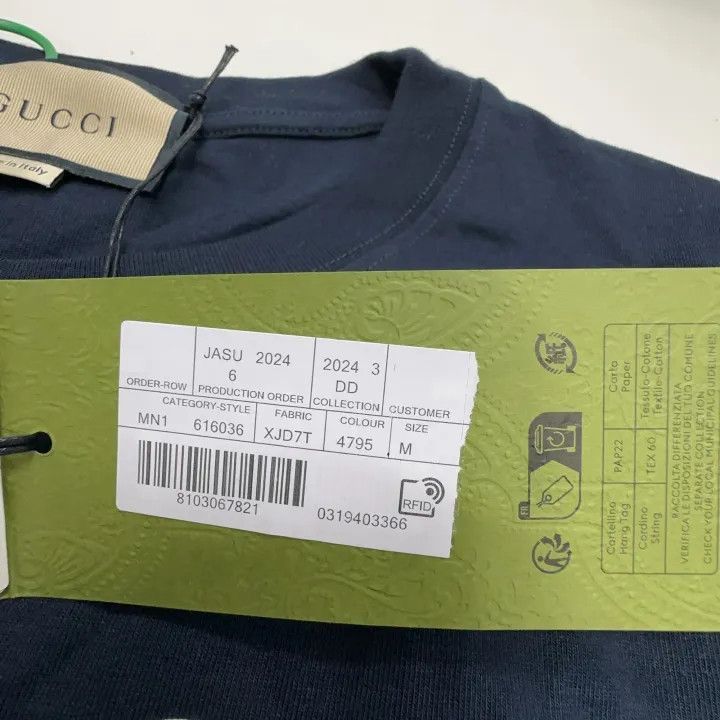 Gucci Gucci Gucci Lido Firenze 1921 Short Sleeve T-Shirt -2506 Size US M / EU 48-50 / 2 - 3 Thumbnail