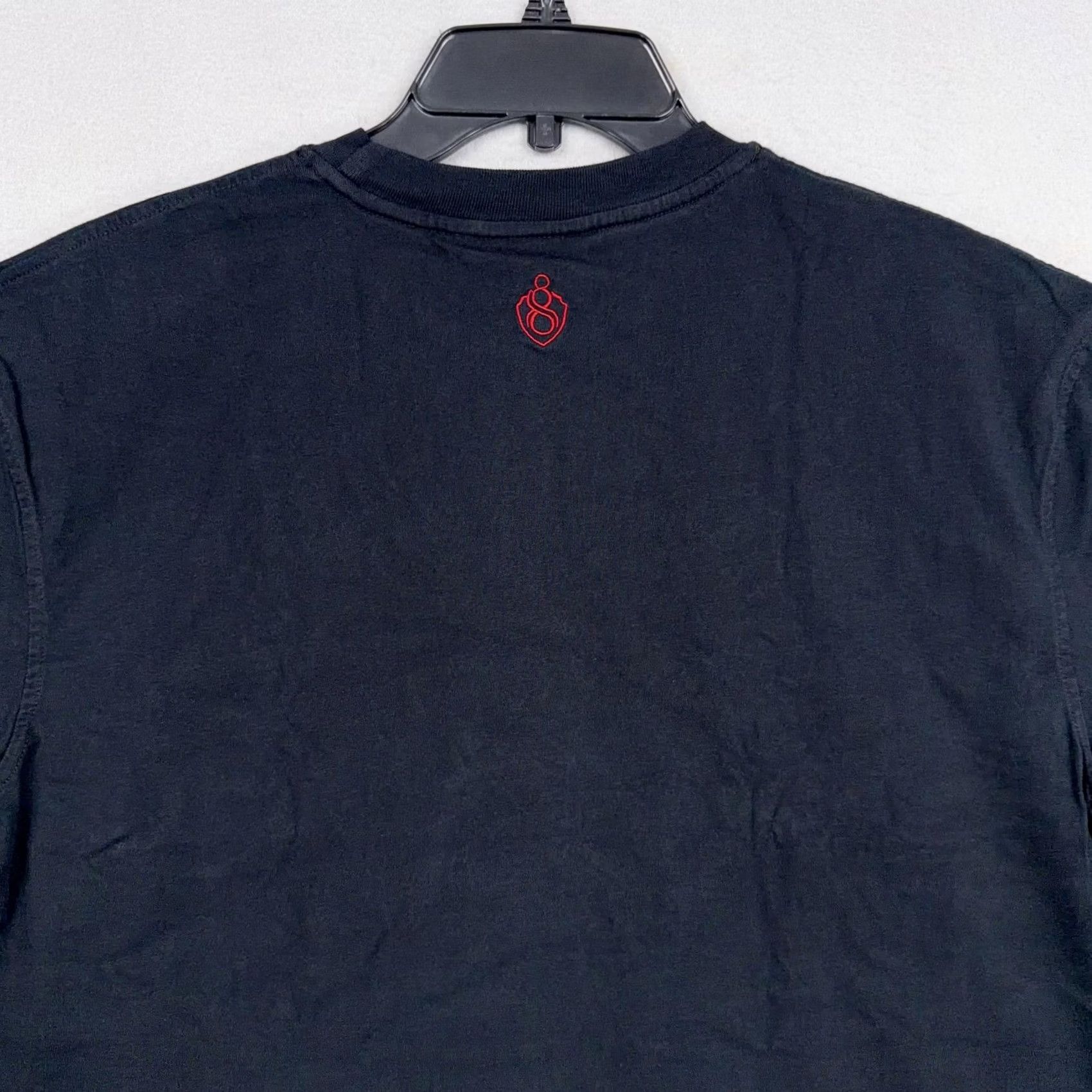 Vintage Eight 732 Shirt XL Black Skull Street Riders Moto Biker Streetwear Graphic Mens Size US XL / EU 56 / 4 - 6 Thumbnail