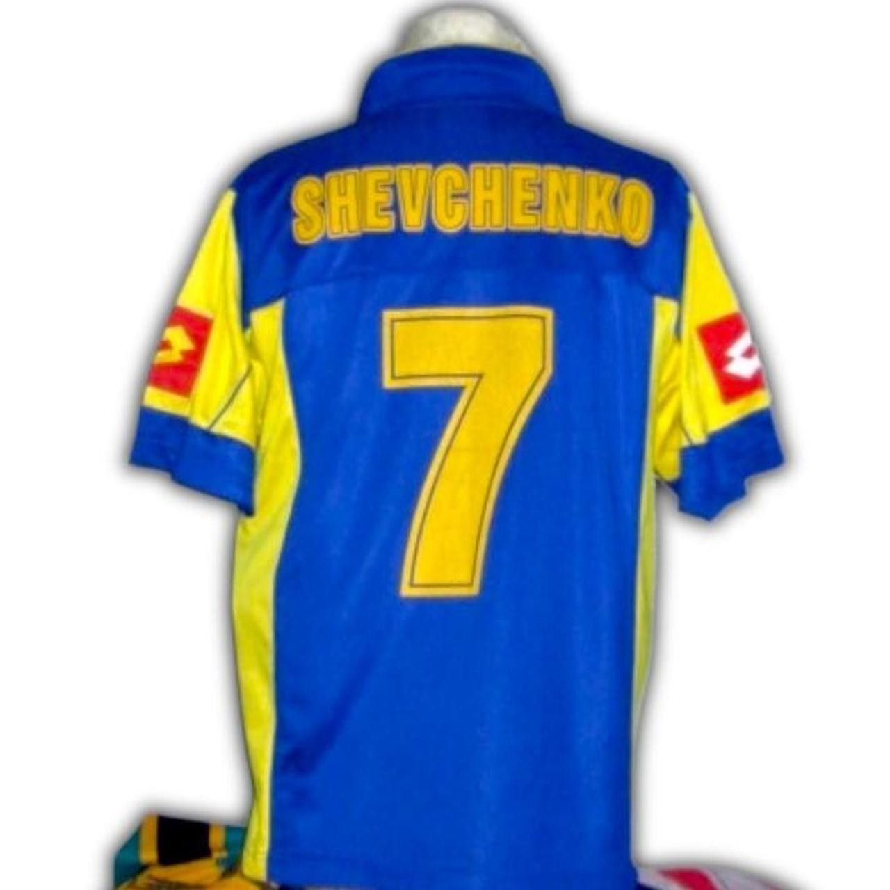 Lotto Sport Ukraine 2004 2005 Home Shirt Jersey Trikot Maglia maillot Size US L / EU 52-54 / 3 - 1 Thumbnail