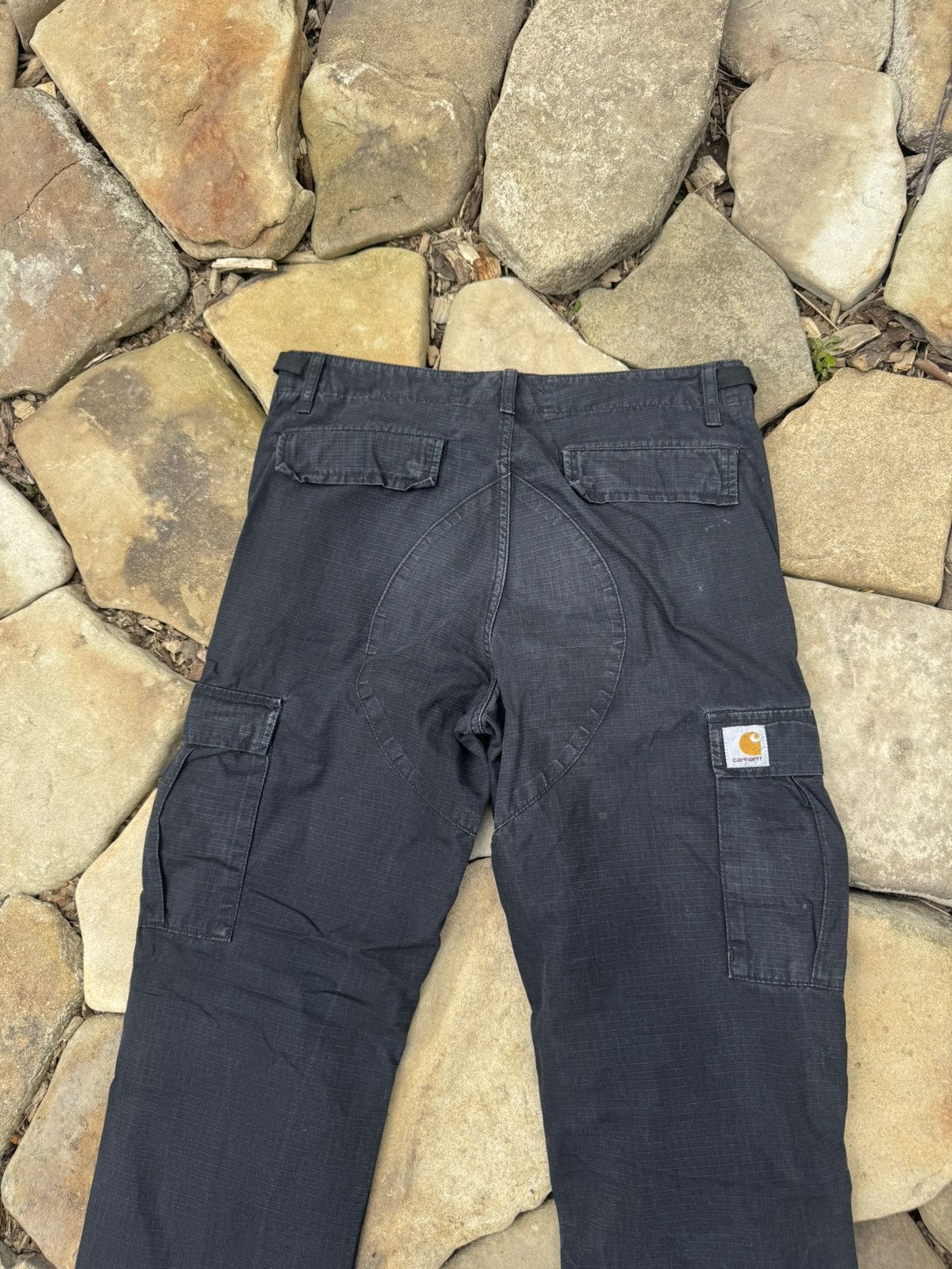 Carhartt Vintage Carhartt Distressed Cargo Pants Size US 31 - 3 Thumbnail