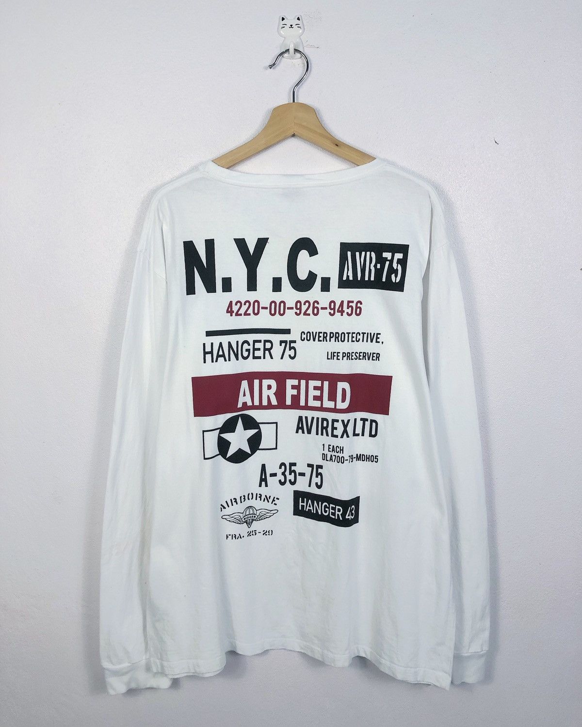 Avirex Rare Avirex USAF LS Tee Size US XXL / EU 58 / 5 - 1 Thumbnail
