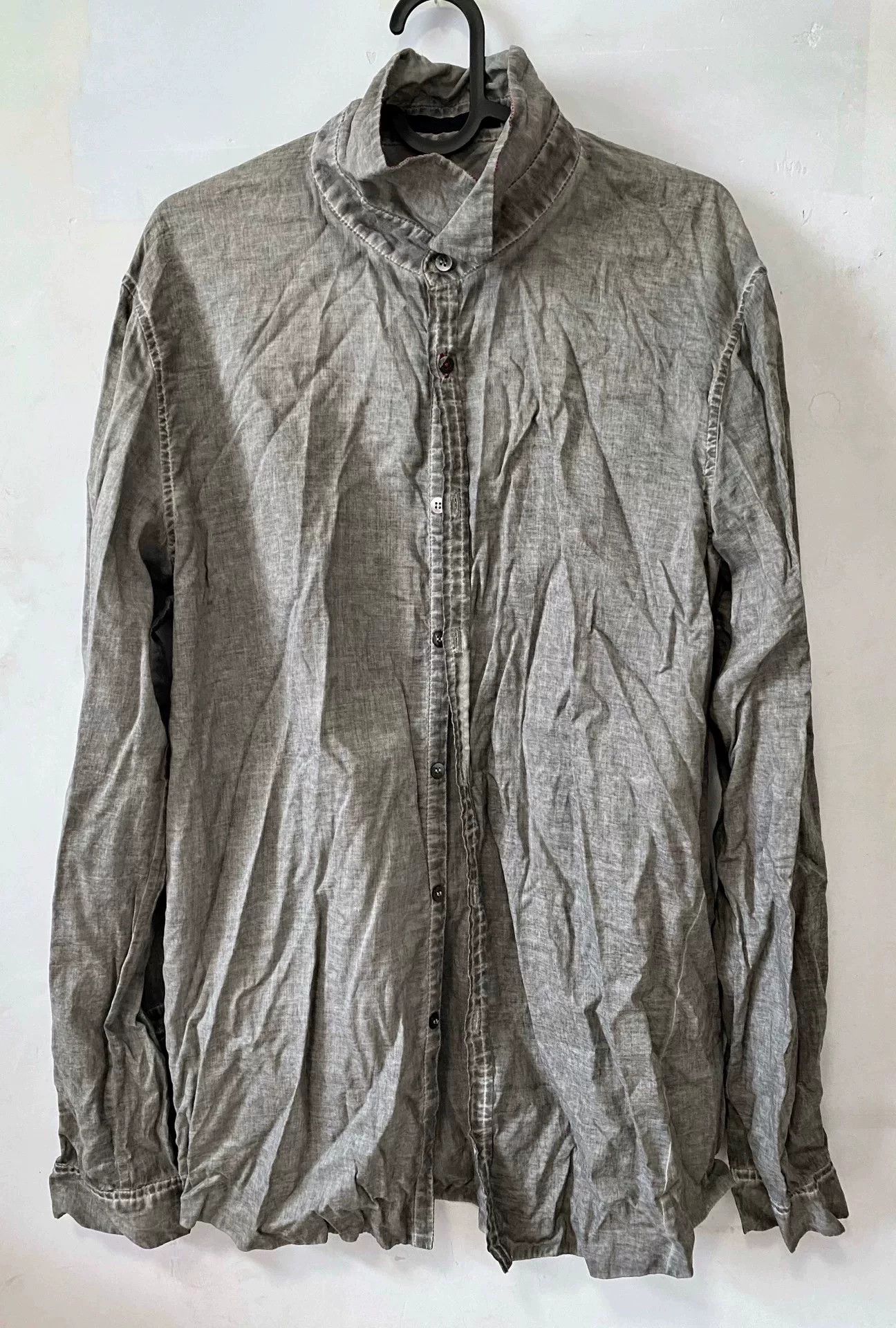 Julius Dark Avant-Garde Deconstructed Long-Sleeve Shirt Size US M / EU 48-50 / 2 - 9 Thumbnail