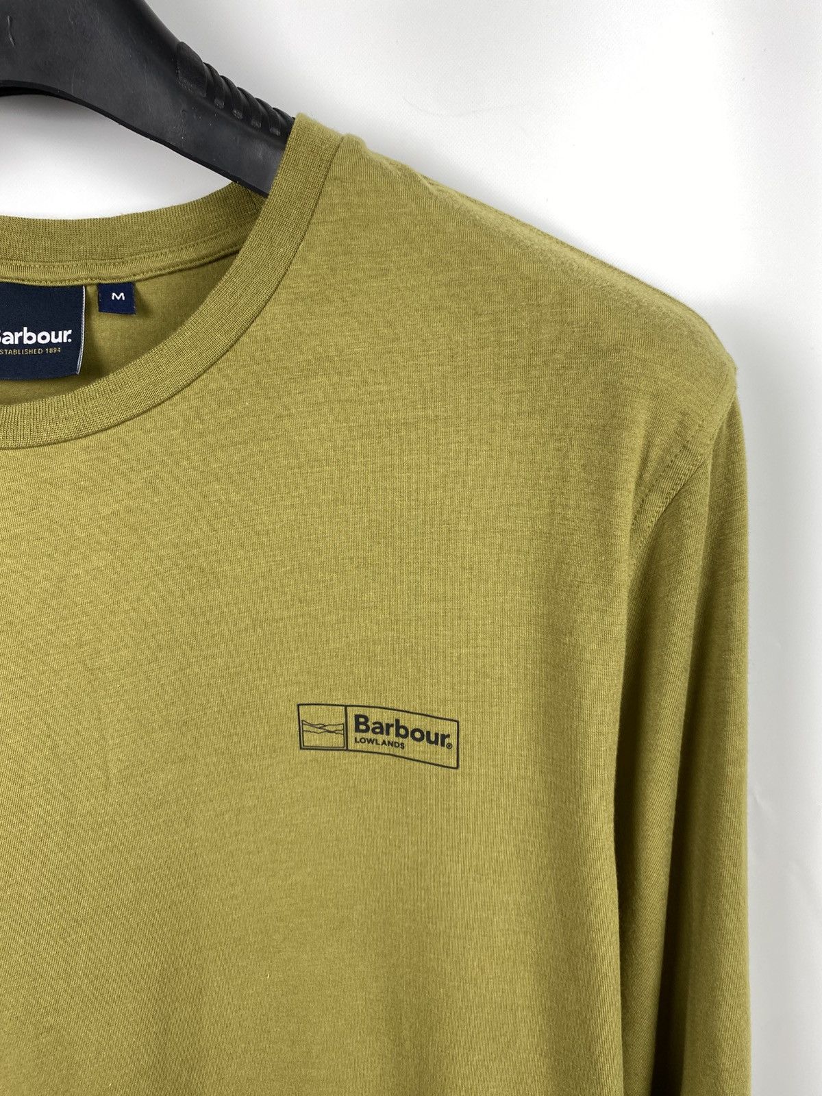 Barbour Barbour Men Longsleeve Viscose-Cotton Logo size M Size US M / EU 48-50 / 2 - 2 Thumbnail