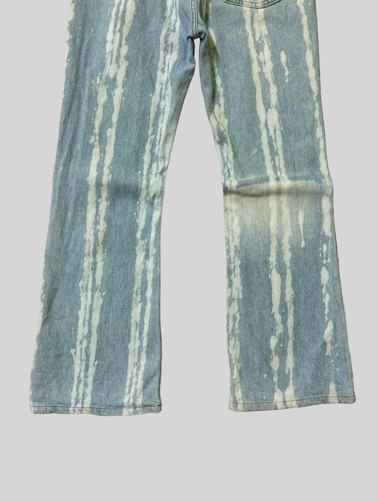 Edwin × If Six Was Nine × Vintage Vintage Edwin Acid Wash Flare Jeans Size US 27 - 11 Thumbnail