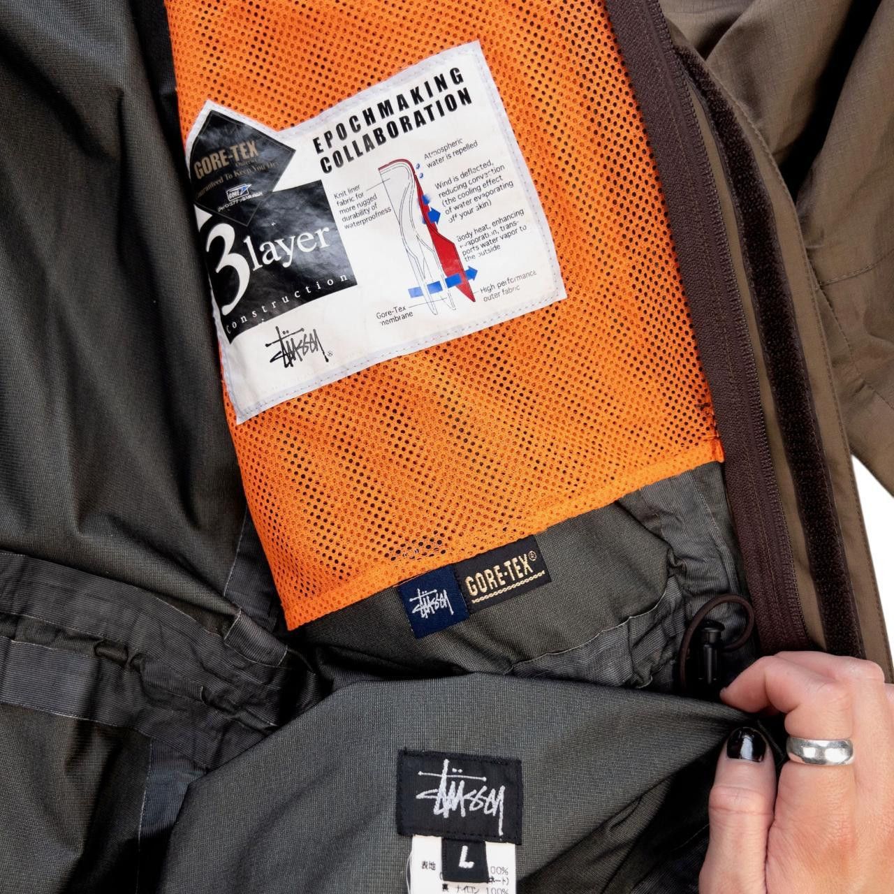 Stussy Vintage Stussy Goretex 3 layer Jacket Size L Size US L / EU 52-54 / 3 - 3 Thumbnail