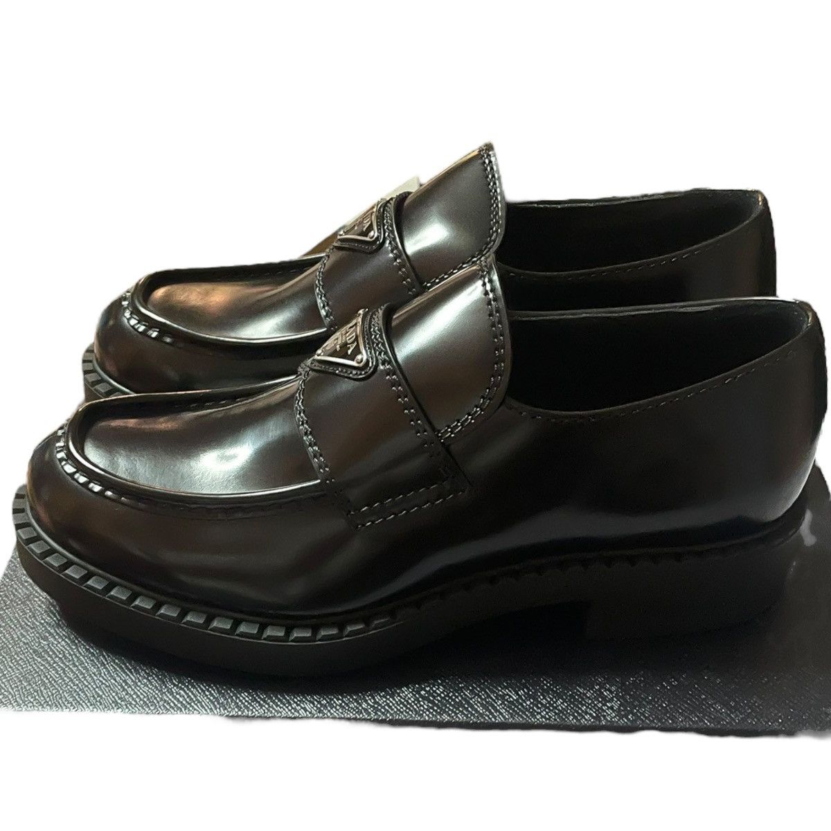 Prada Prada Choccolate size EU 42.5-US 9.5 Size US 9.5 / EU 42-43 - 2 Thumbnail