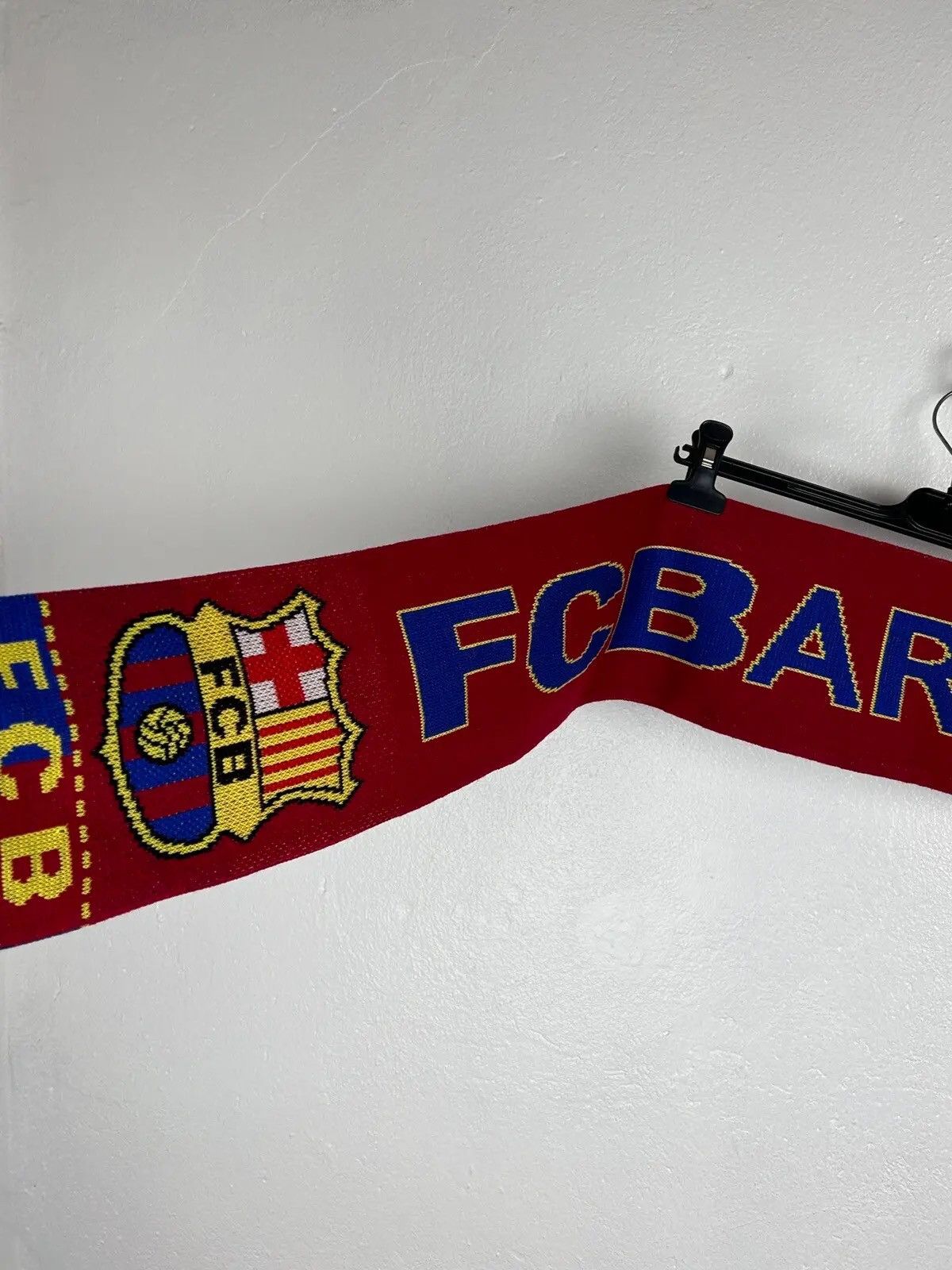 Vintage Vintage FC Barcelona Fanwear Soccer Football Scarf Muffler Size ONE SIZE - 3 Thumbnail