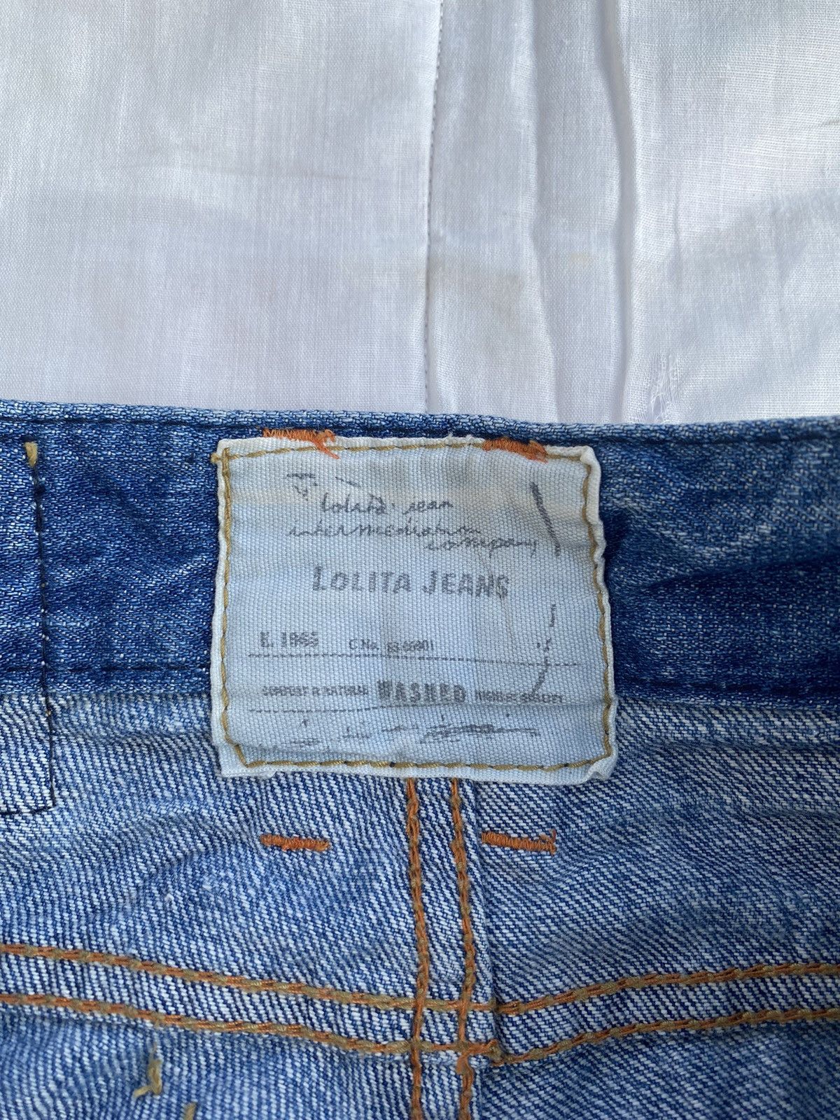 Hysteric Glamour × Tornado Mart RARE🔥LOLITA JAPAN DISTRESSED DENIM JEANS Size 28" / US 6 / IT 42 - 9 Thumbnail