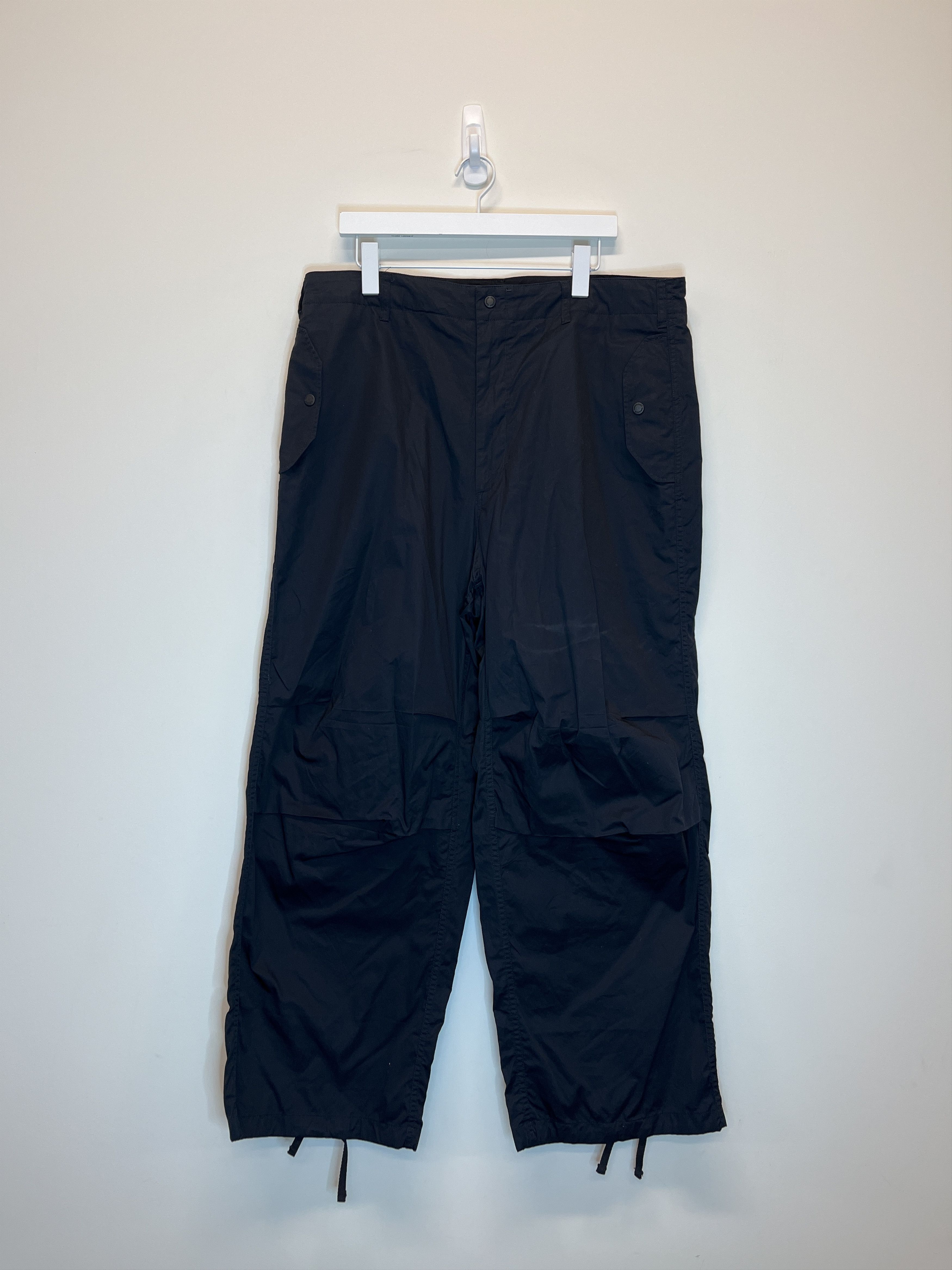 Pre-owned Engineered Garments Twill Over Pants In Black