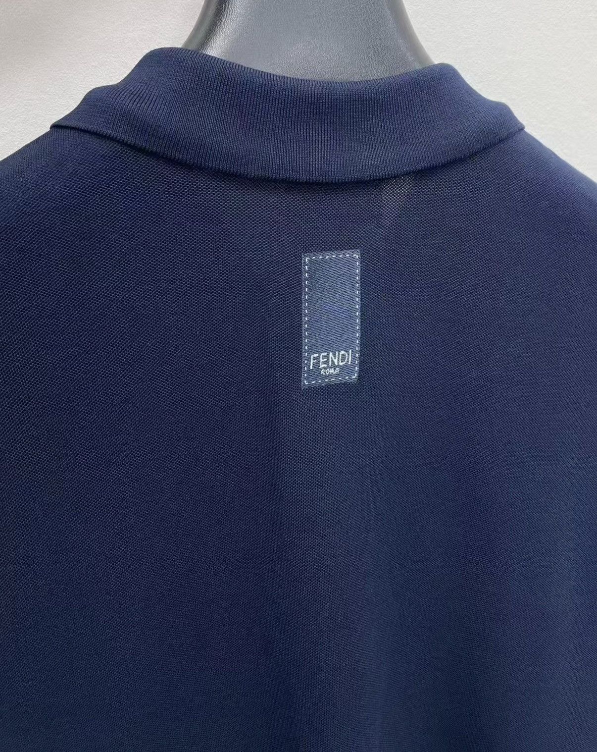 Fendi FENDI 100% Cotton Short Sleeve Polo Shirt J30 Size US XS / EU 42 / 0 - 6 Thumbnail