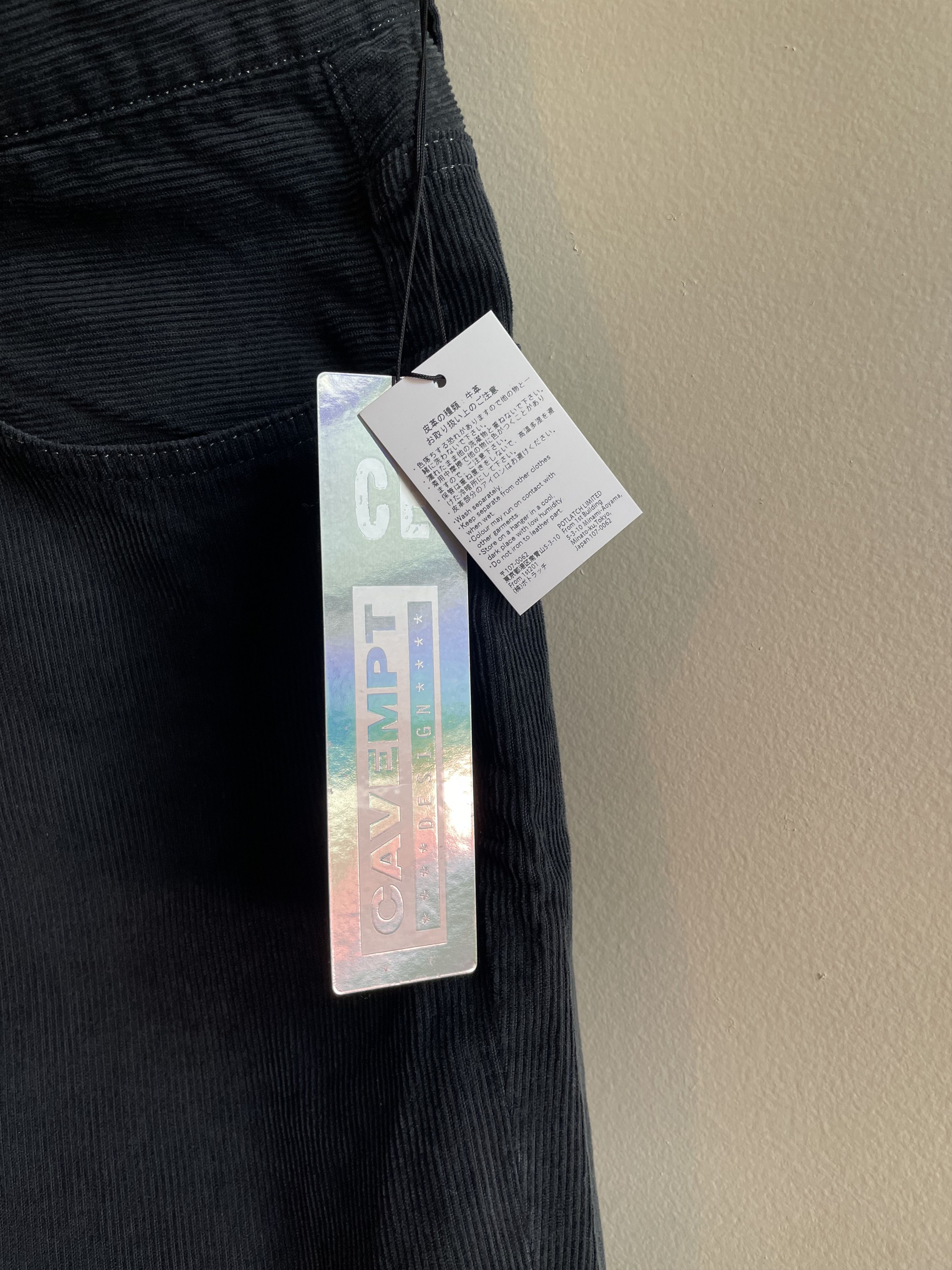 Cav Empt Cav Empt 1992 Colour Cords - Charcoal size L Size US 34 / EU 50 - 7 Thumbnail