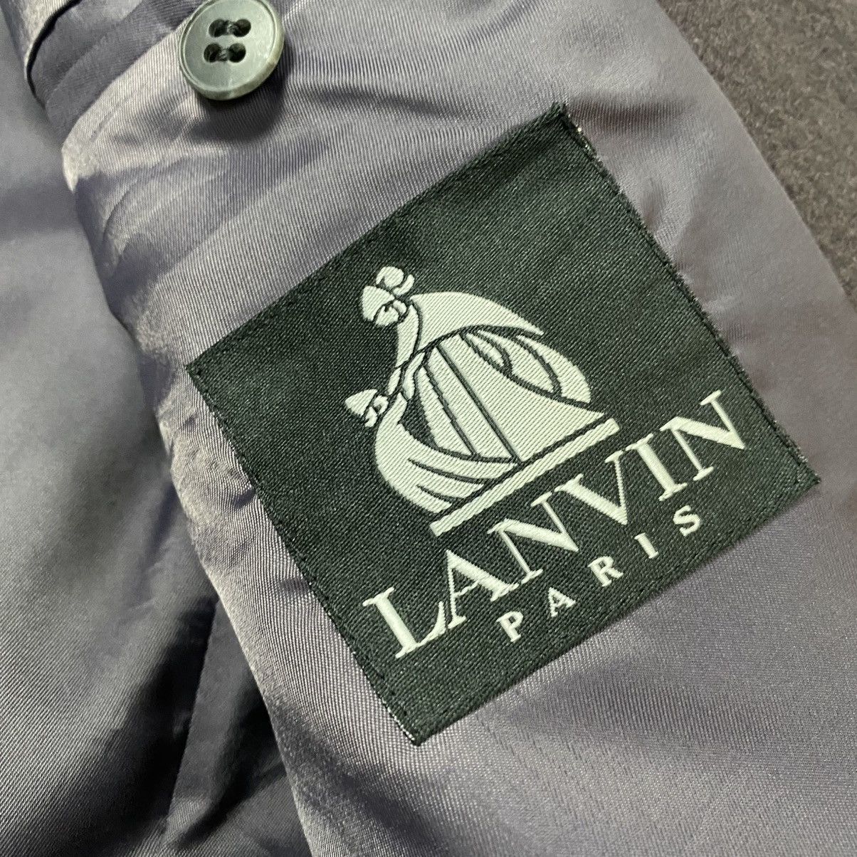 Lanvin Vintage Lanvin patchwork wool blazer coat Size US M / EU 48-50 / 2 - 11 Thumbnail